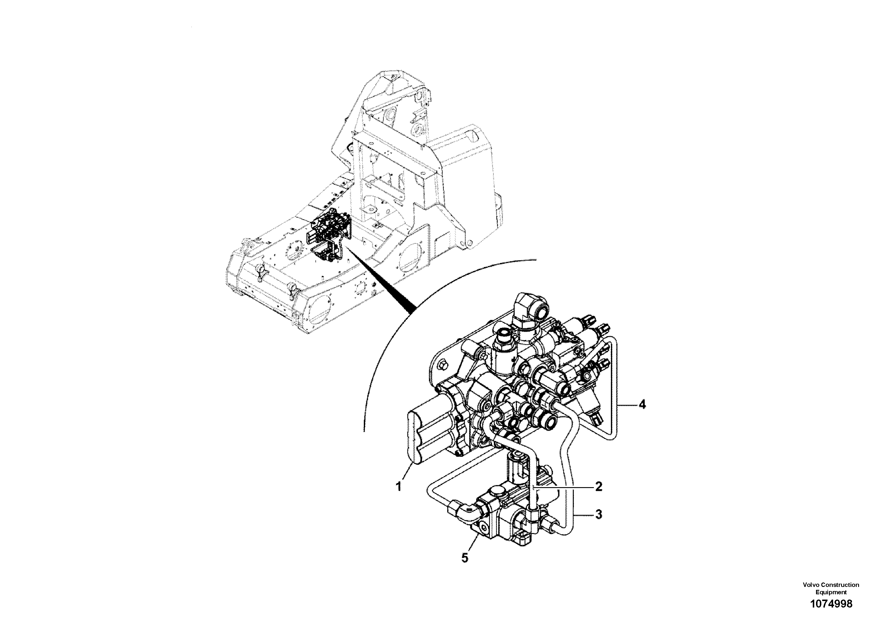 Fuel miser valve VOE17443467 VOLVO