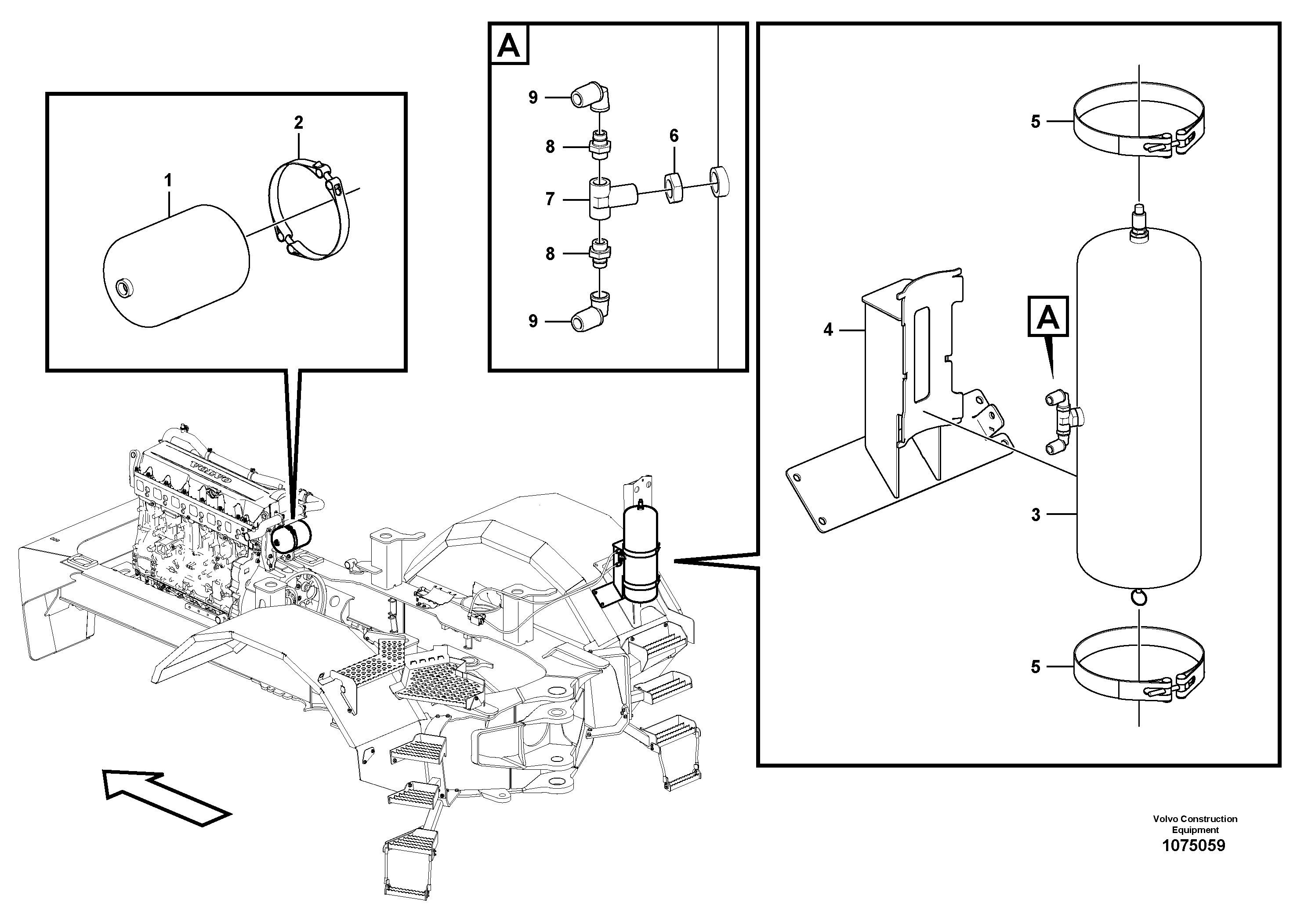 Bracket VOE16872092 VOLVO