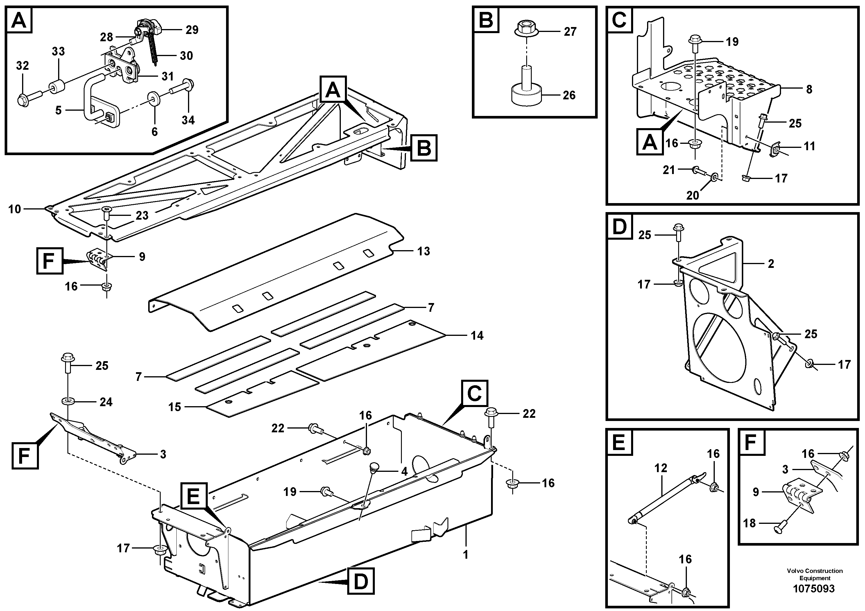 Fuel tank VOE16894552 VOLVO