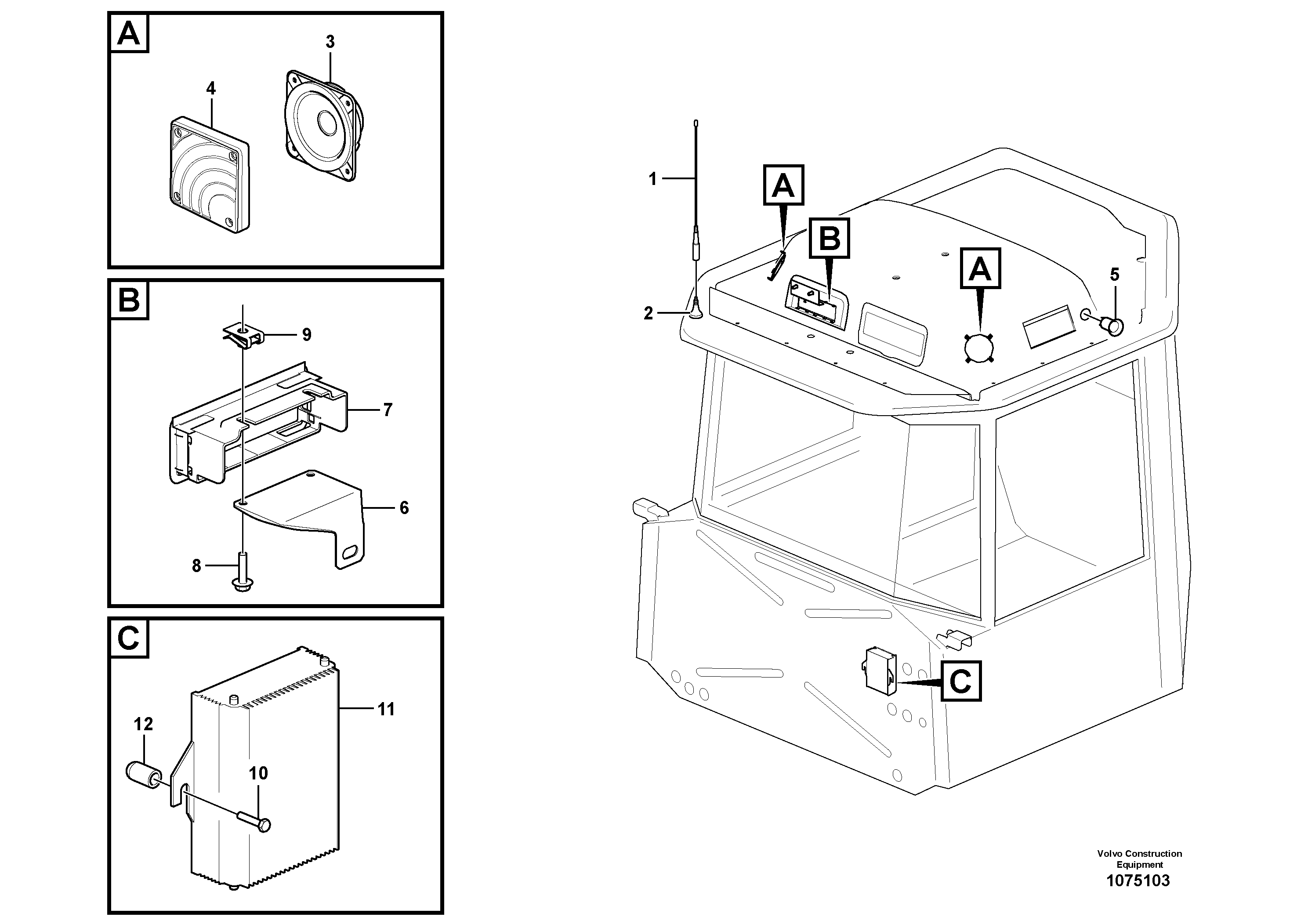 V Converter VOE10724975 VOLVO