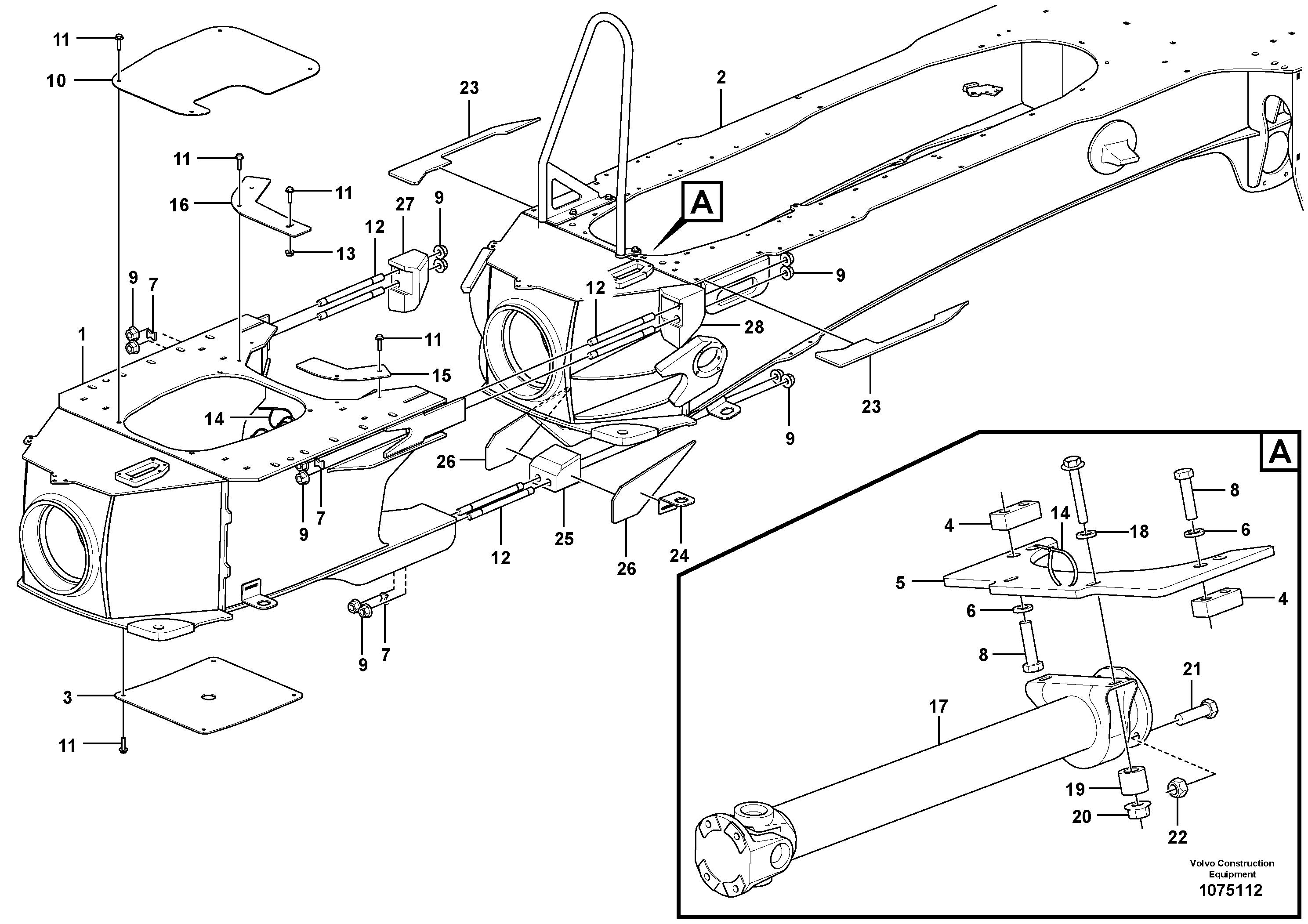 Attaching Plate VOE16860914 VOLVO