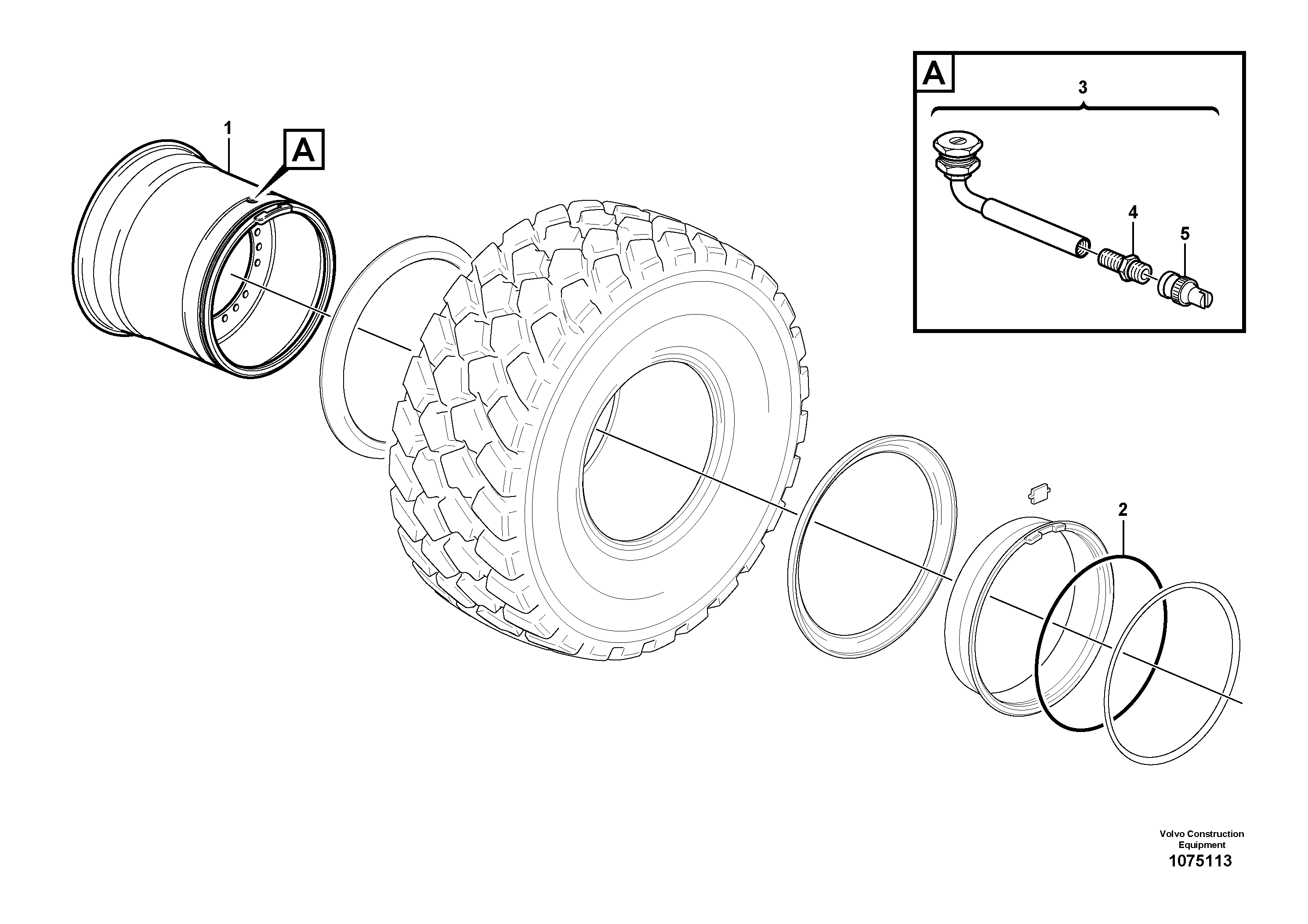 Mn Bearing Part VOE17409601 VOLVO