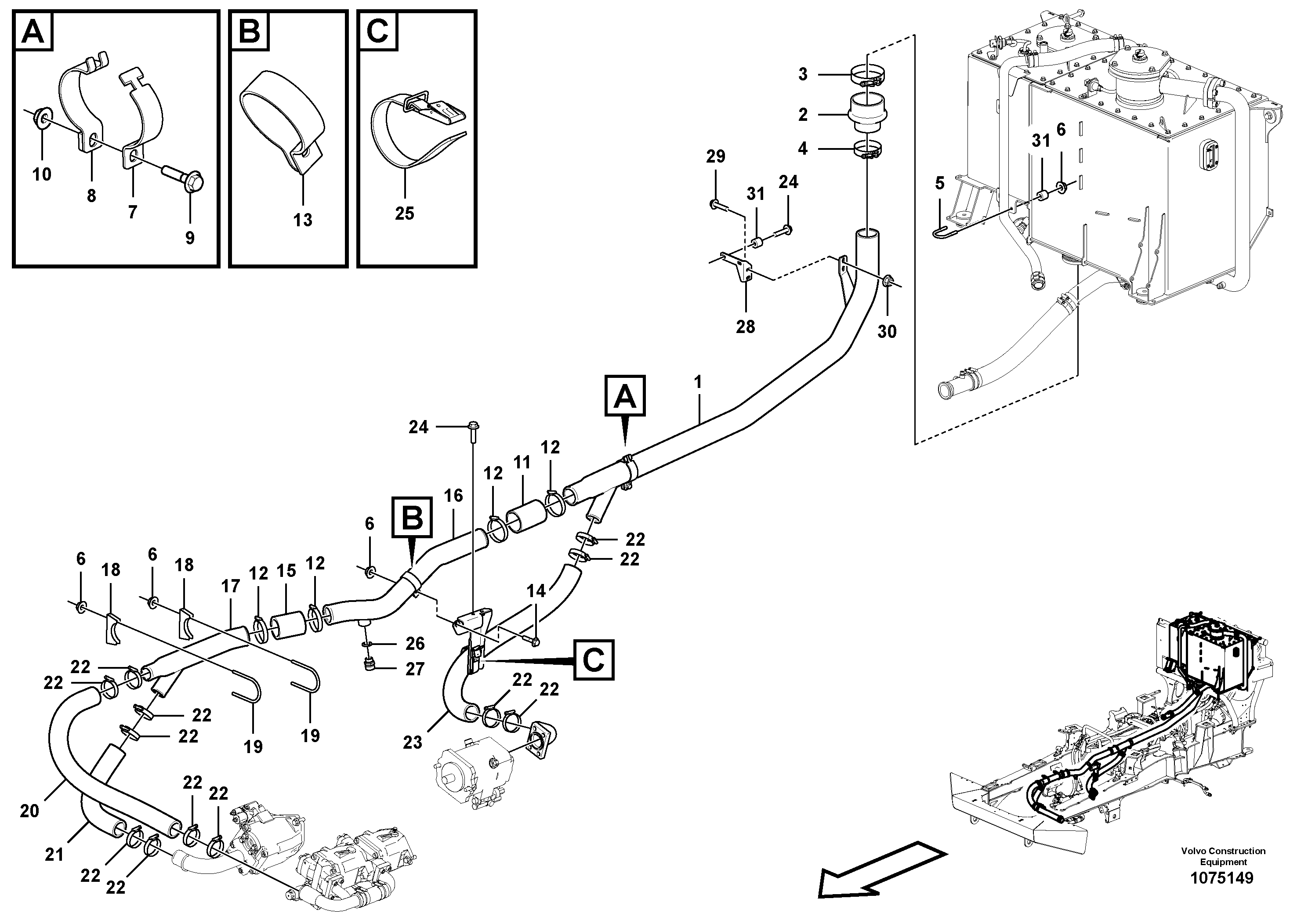 Compensator VOE16856498 VOLVO