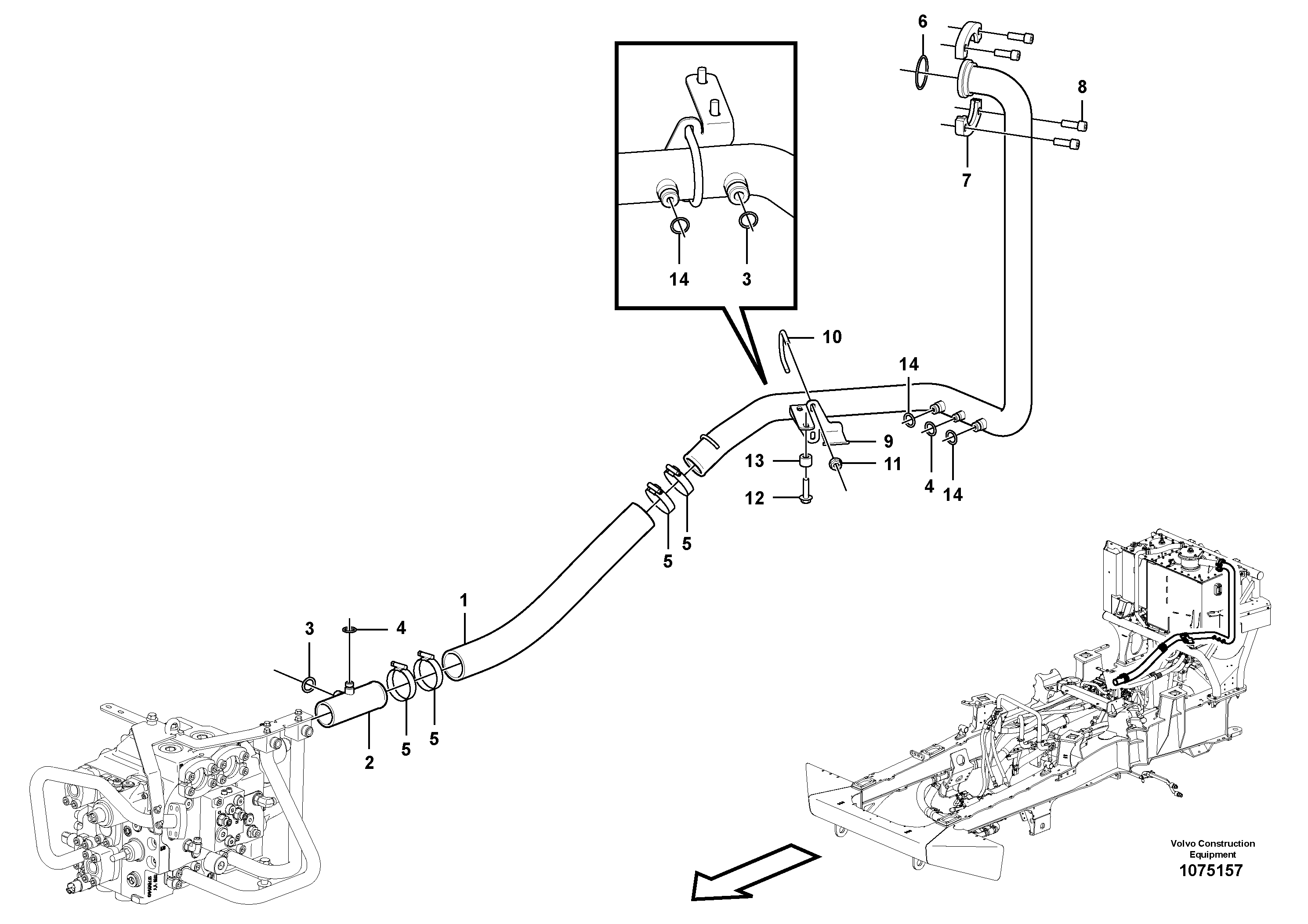 Spring plate VOE16857355 VOLVO