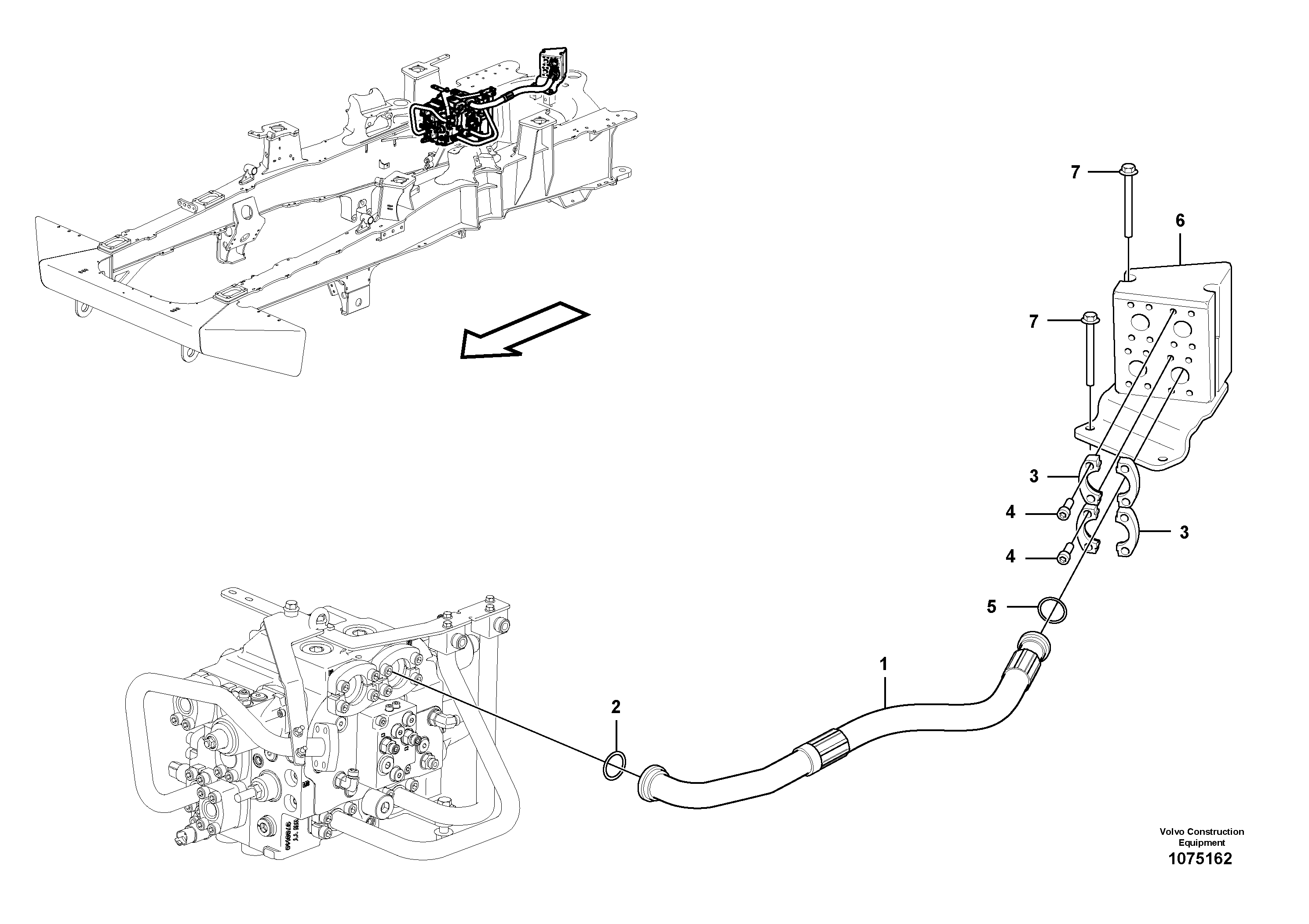 Pipe VOE17469693 VOLVO