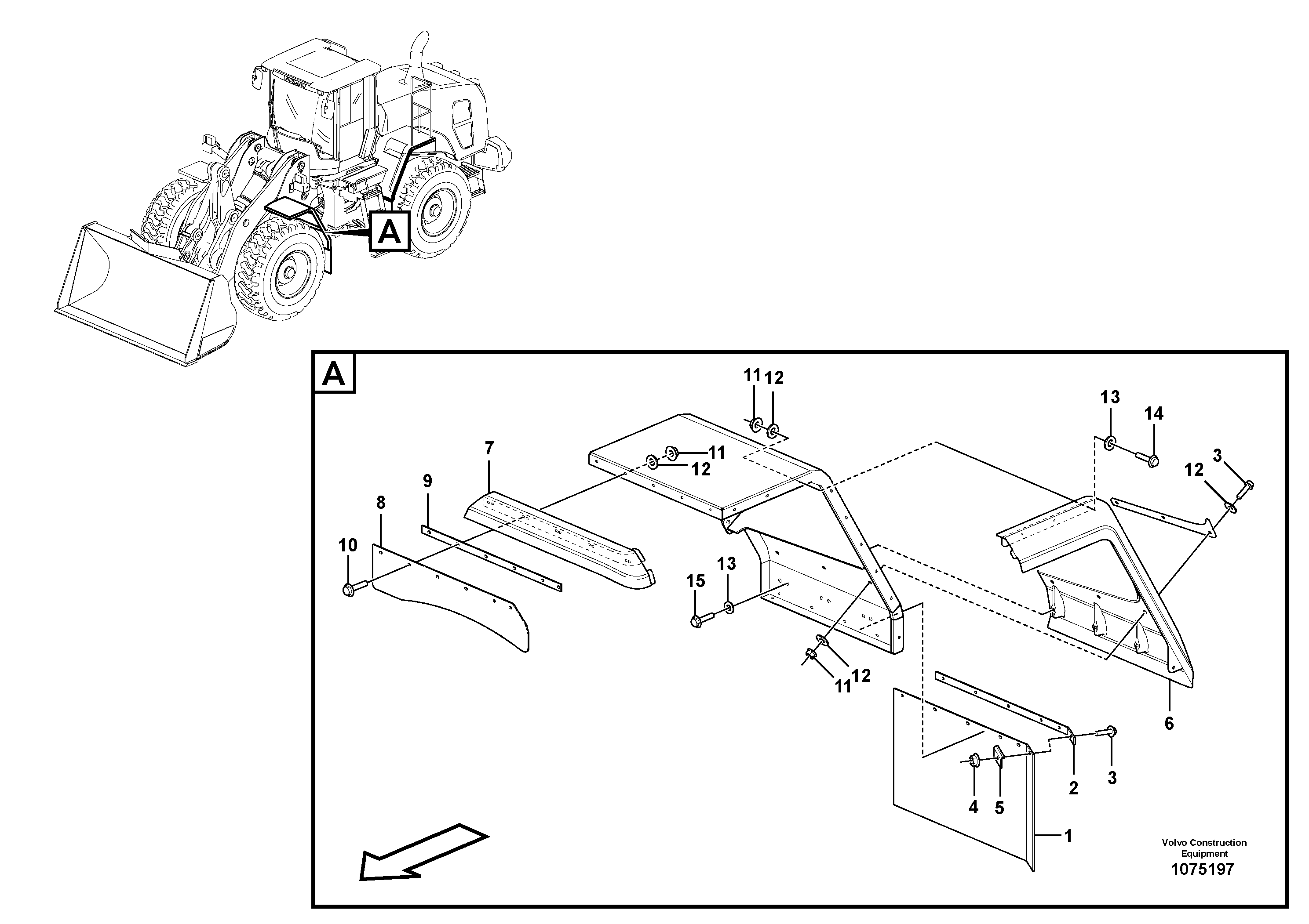 Hip Belt VOE15171497 VOLVO