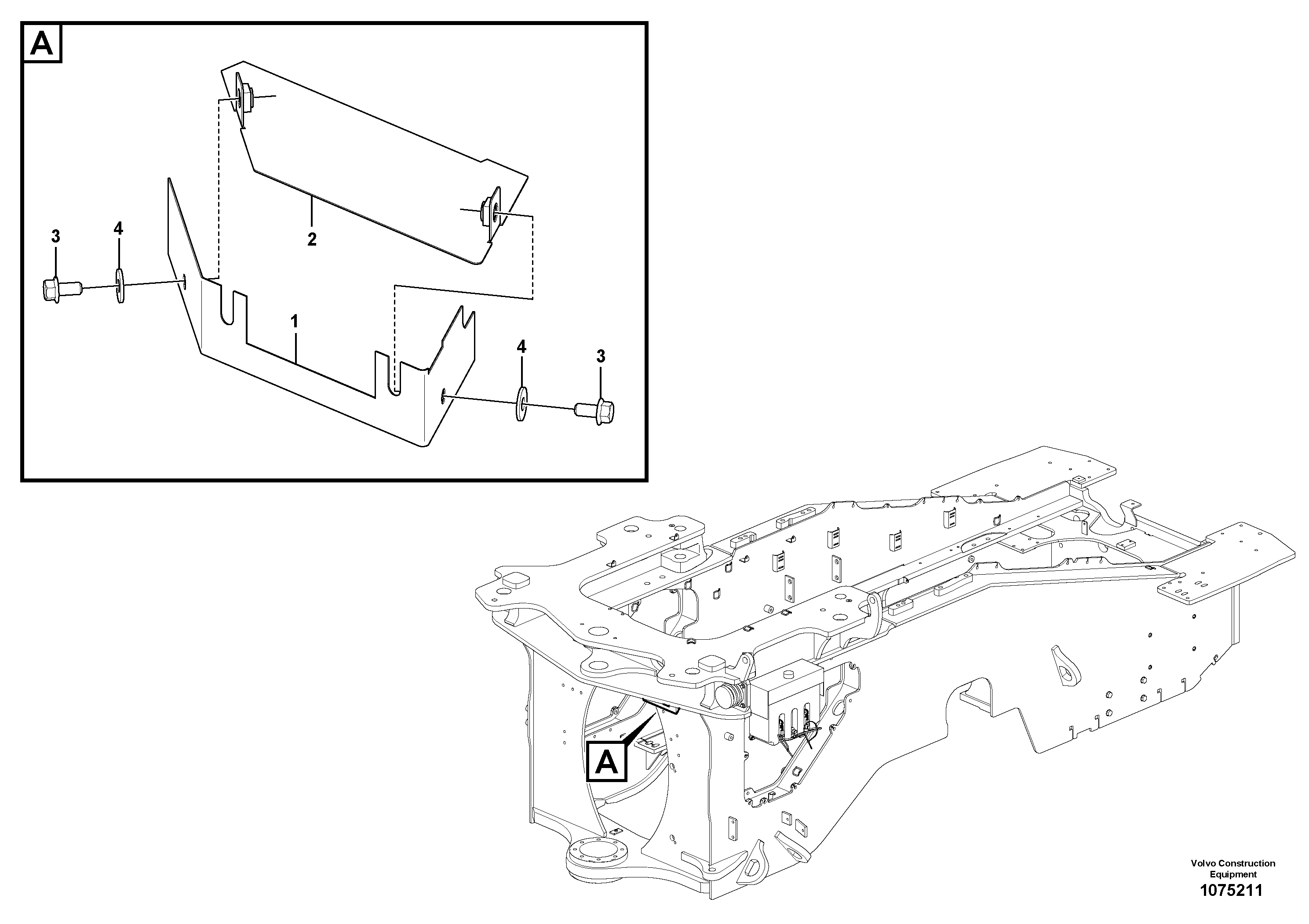 Rec.housing VOE17232833 VOLVO