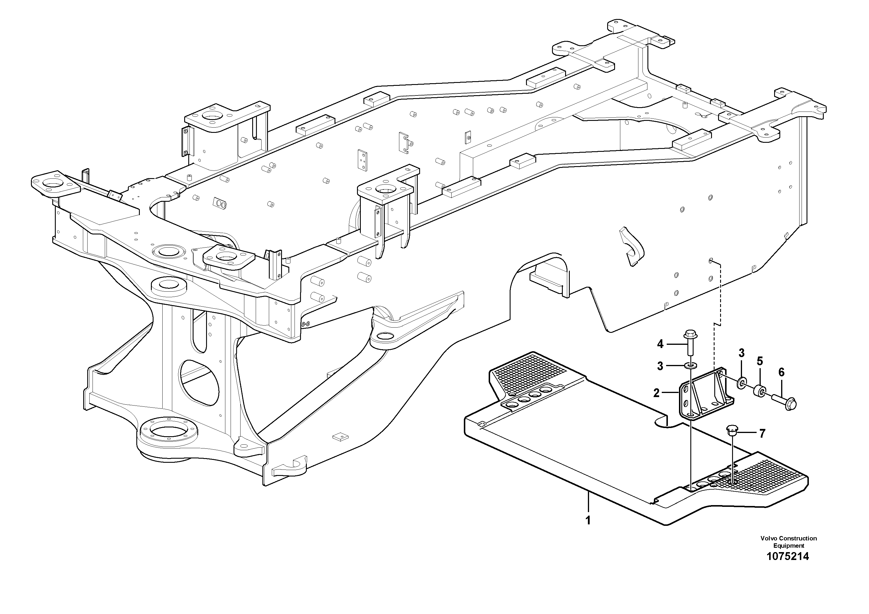 Washer VOE60113873 VOLVO