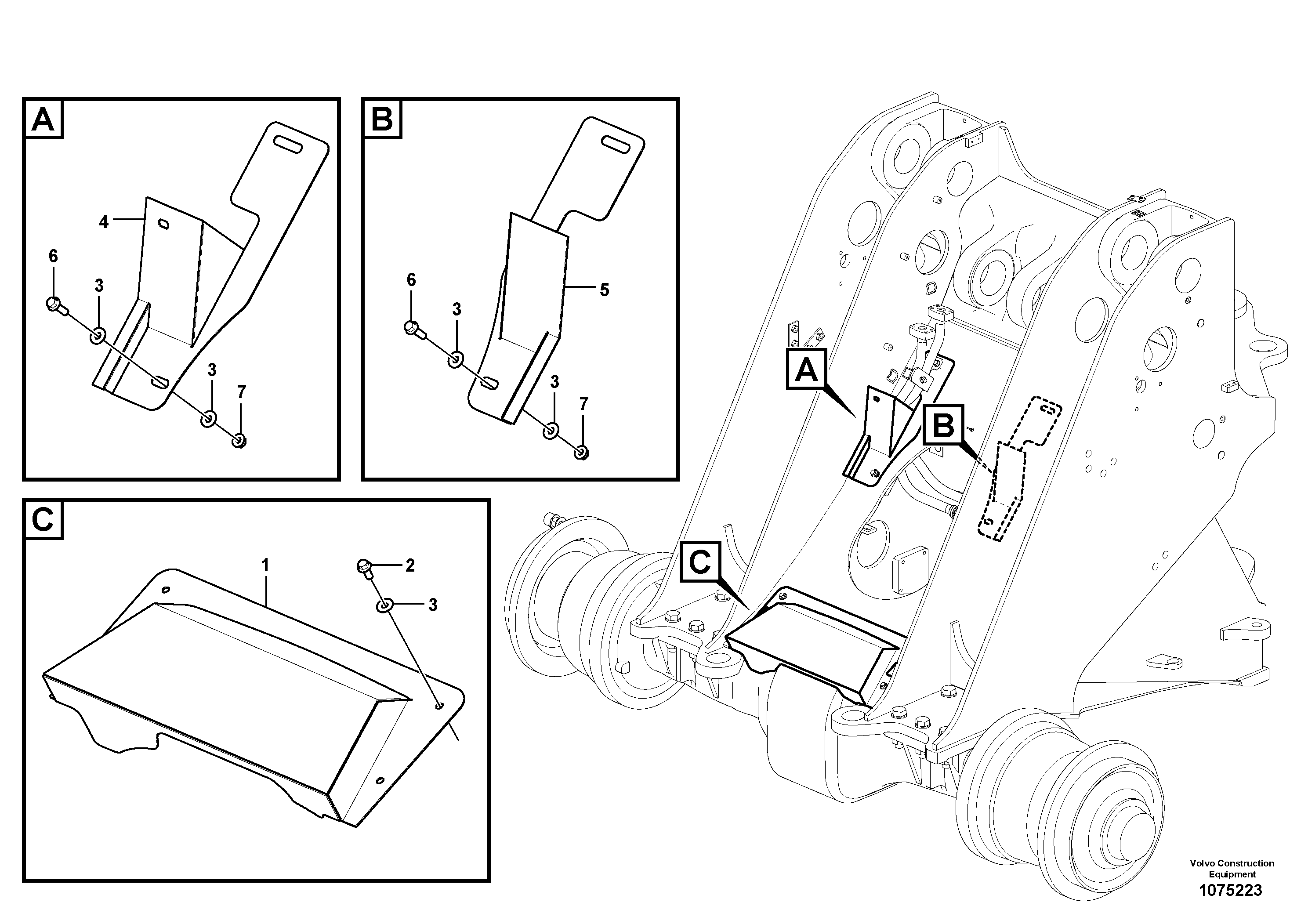 Telescopic Arm VOE17351091 VOLVO