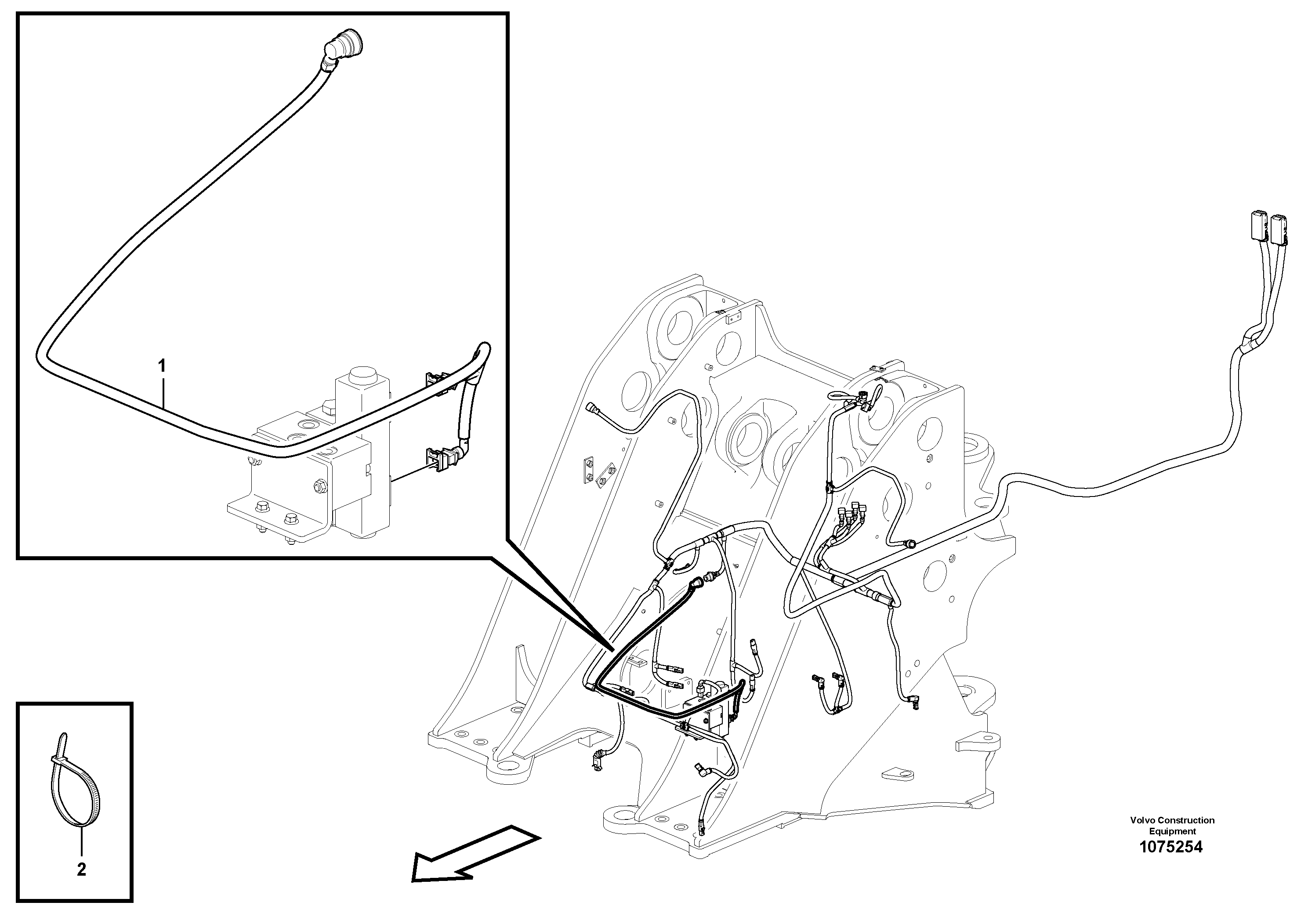Support Leg VOE15158170 VOLVO