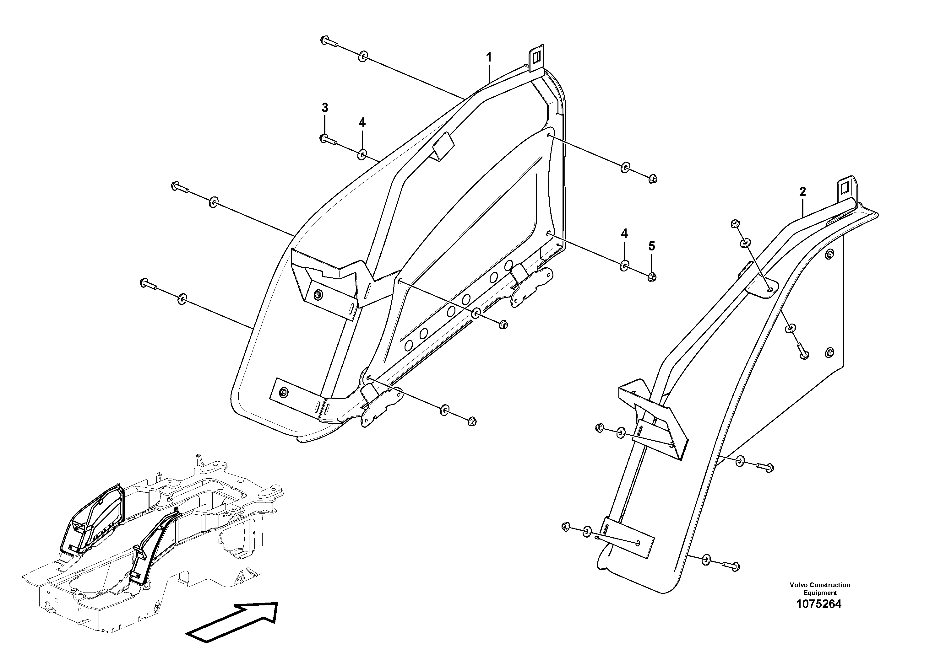 Boom Lower Part VOE17222380 VOLVO