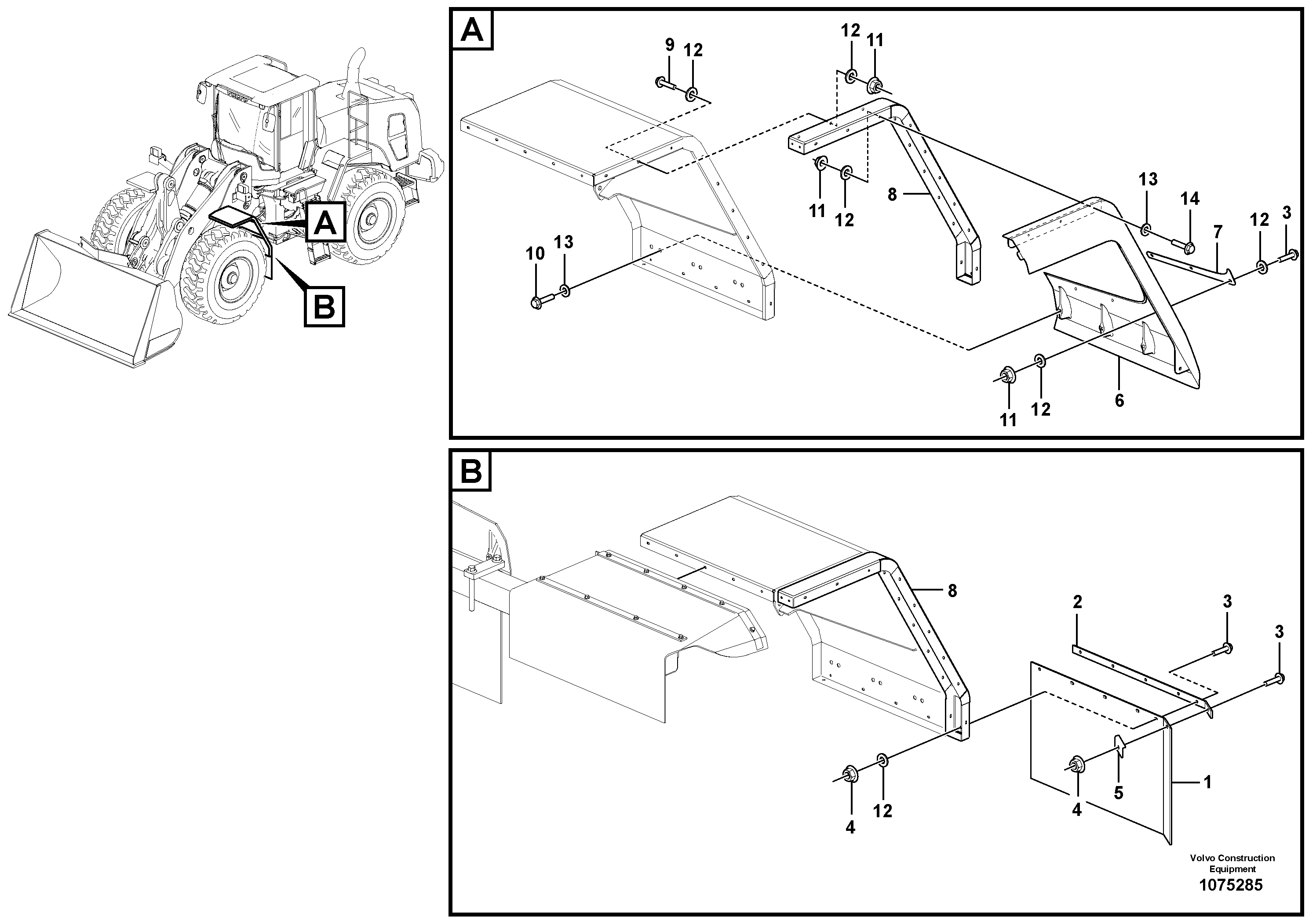 Rec.housing VOE16861479 VOLVO