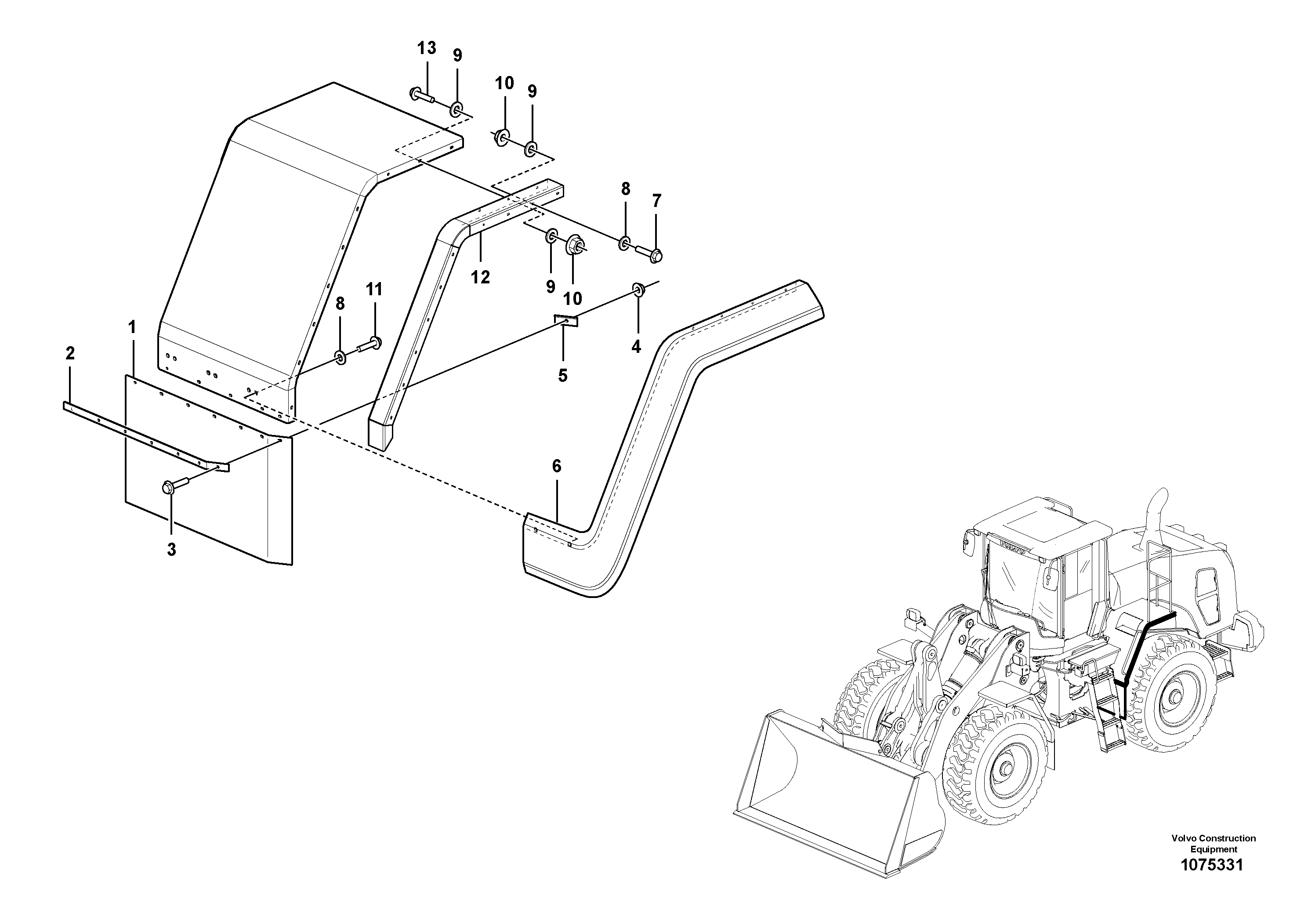 Hip Belt VOE15168919 VOLVO