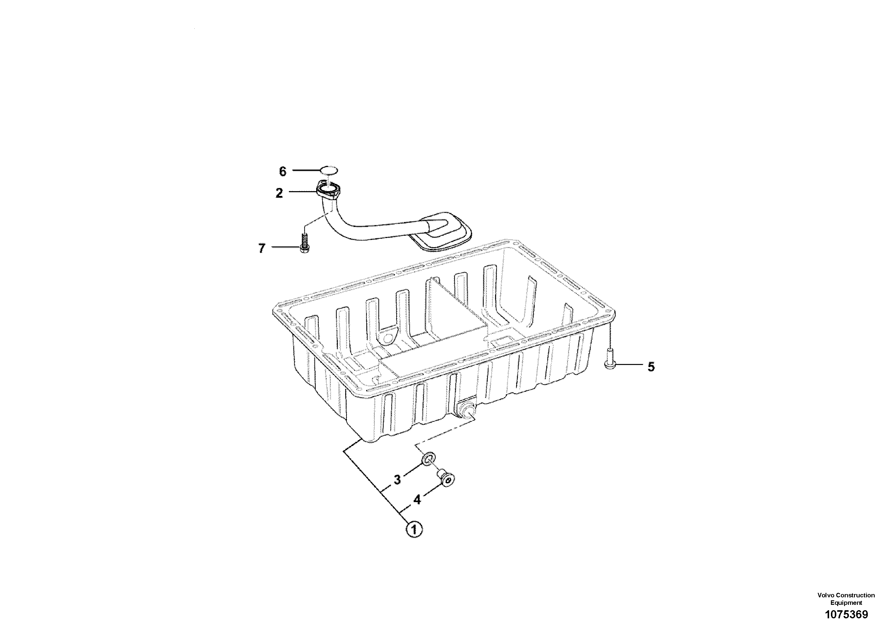 For upper engine part VOE17414435 VOLVO