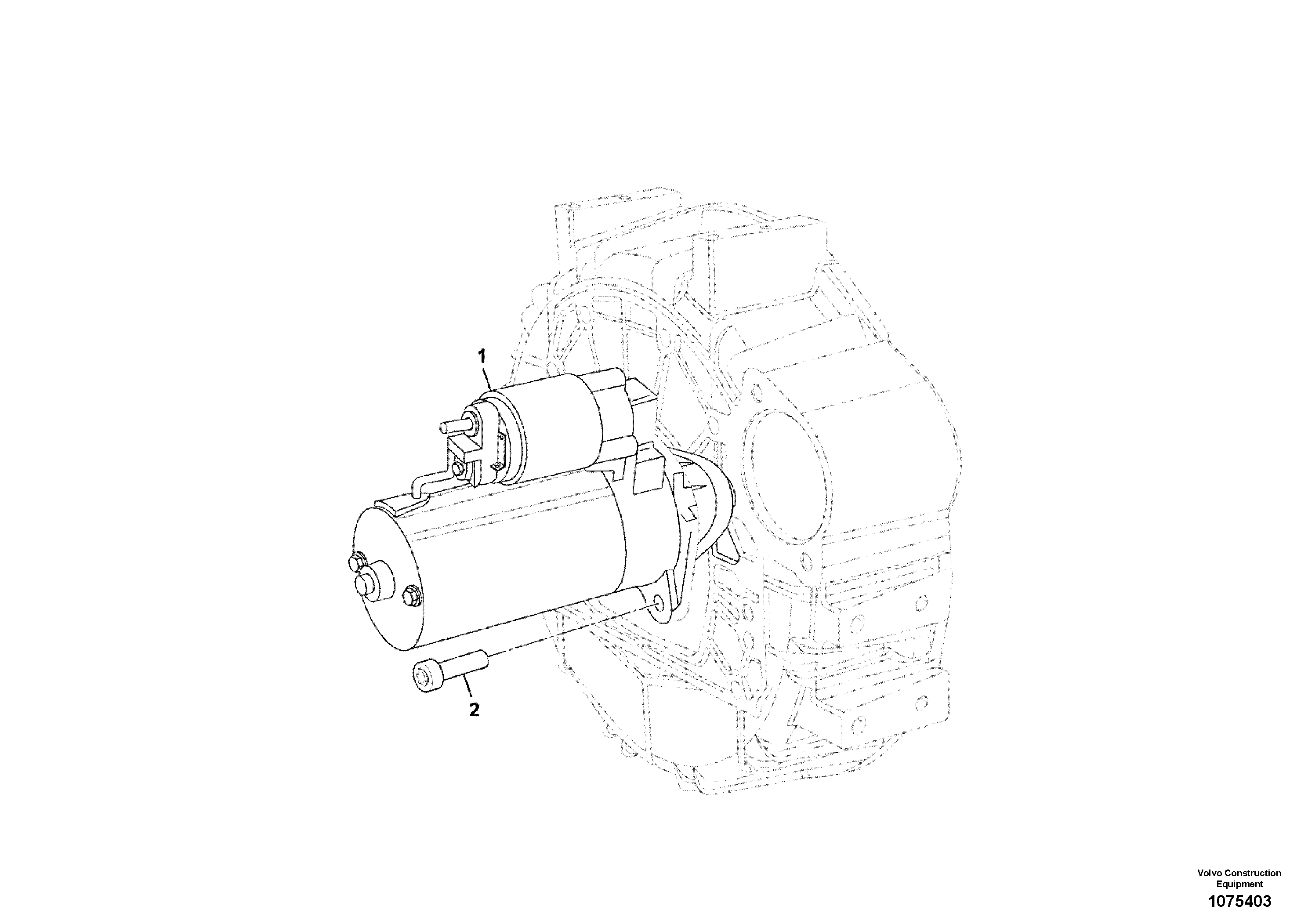 Hose for cooling a. VOE17414038 VOLVO
