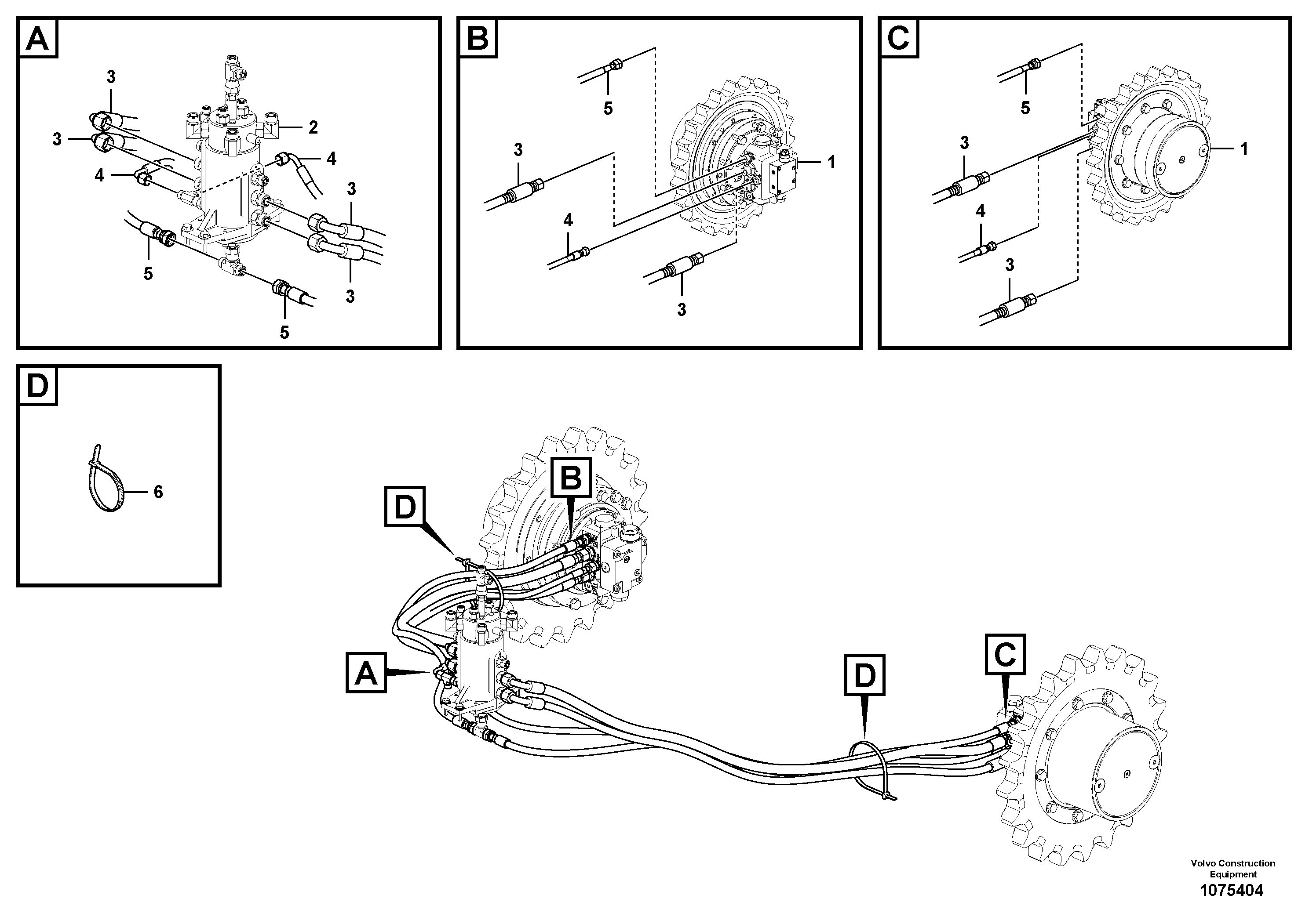 Timing gear casing VOE16227829 VOLVO