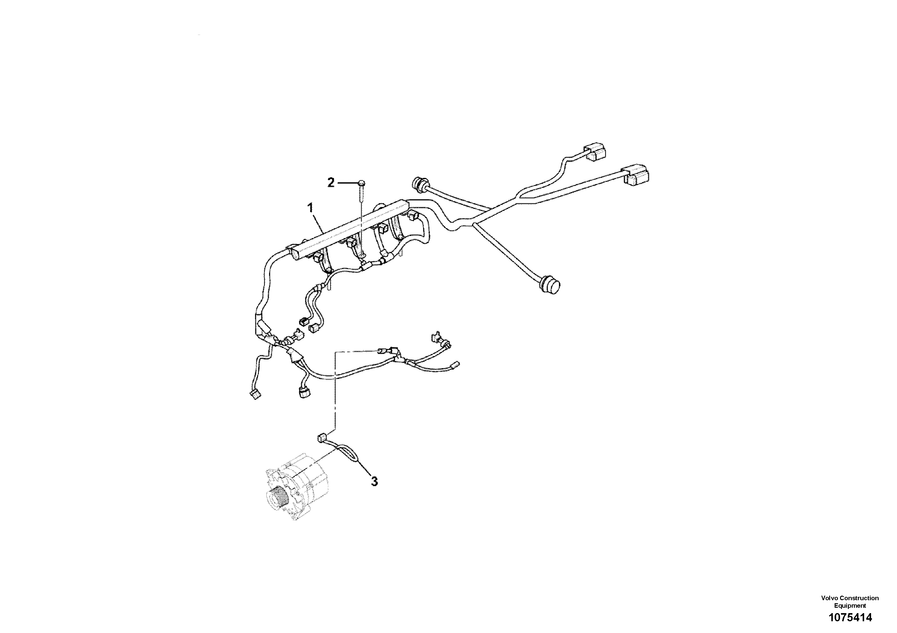 Support Leg VOE17414307 VOLVO