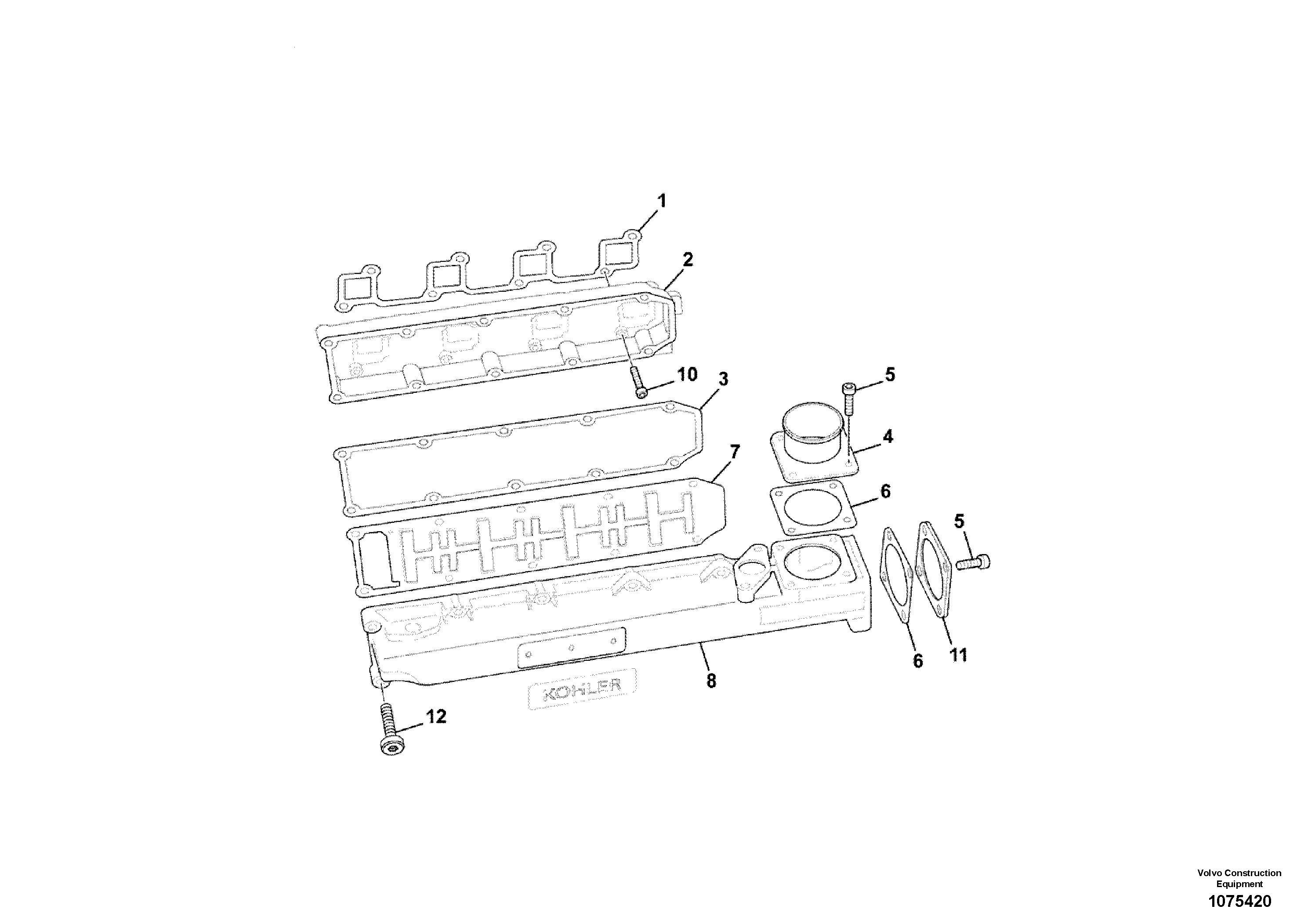 Telescopic Arm VOE17414486 VOLVO