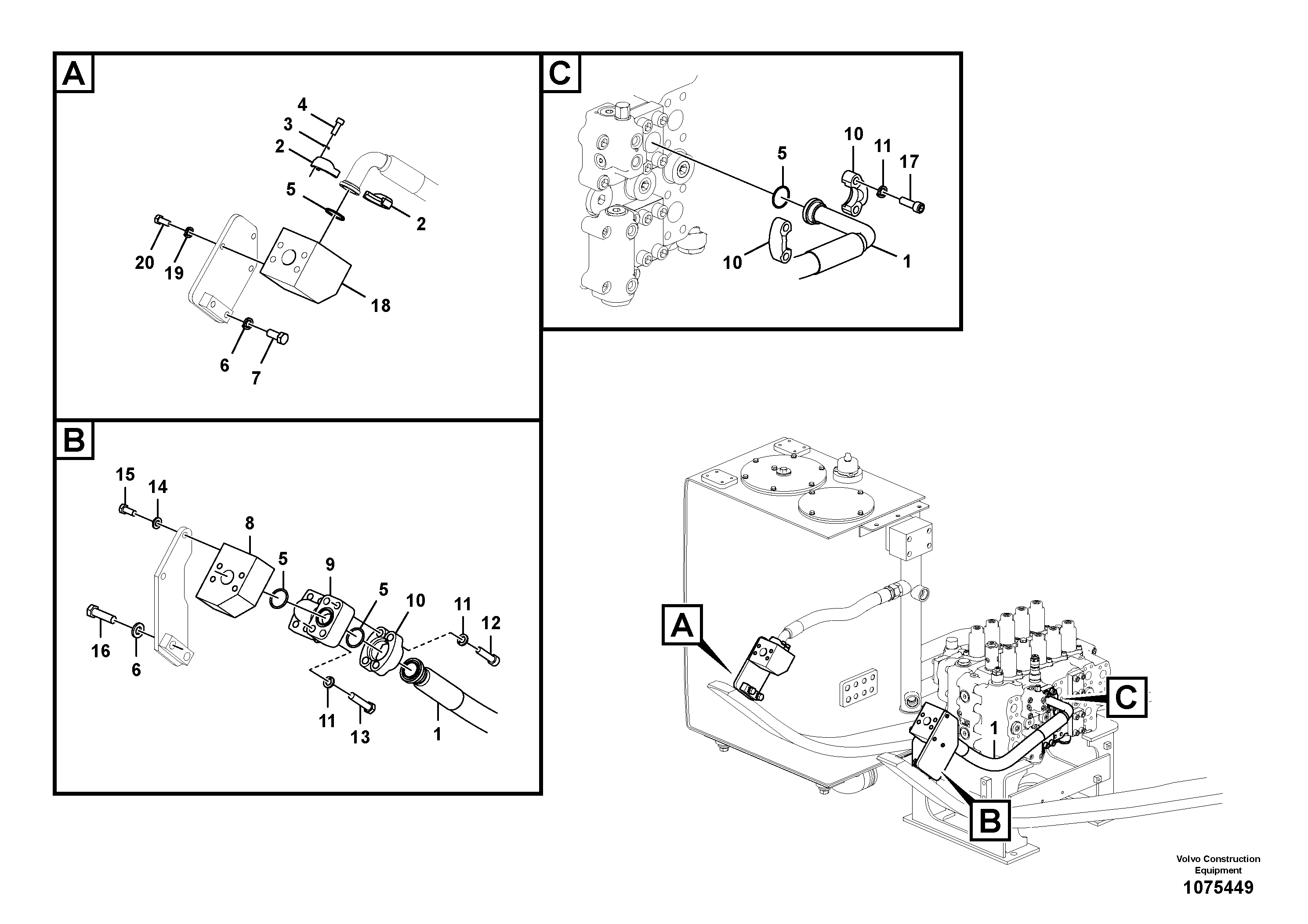 Press. lim. valve VOE14651129 VOLVO