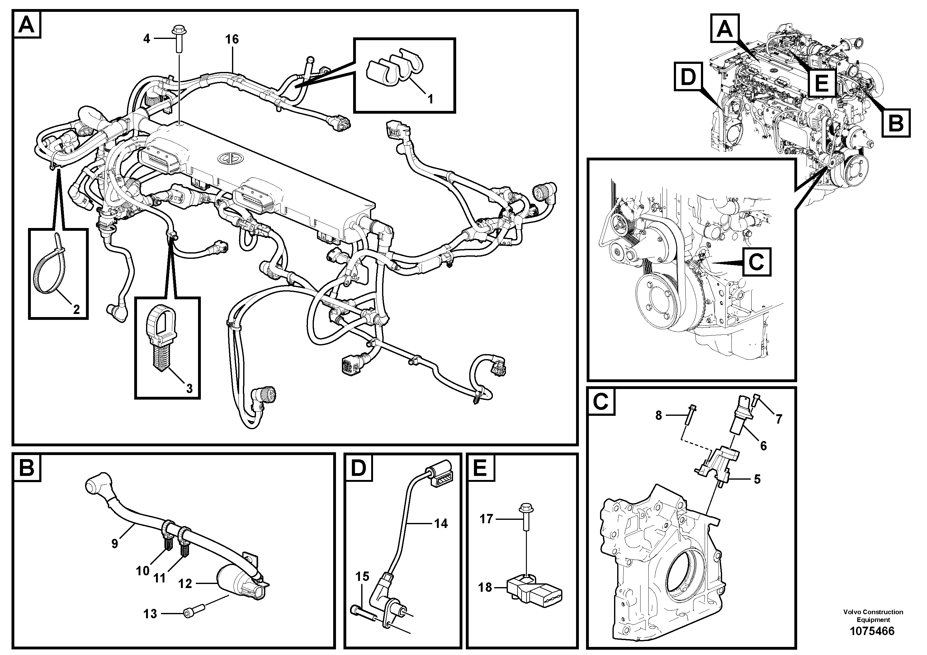 Support Leg RM/VOE21903570 VOLVO