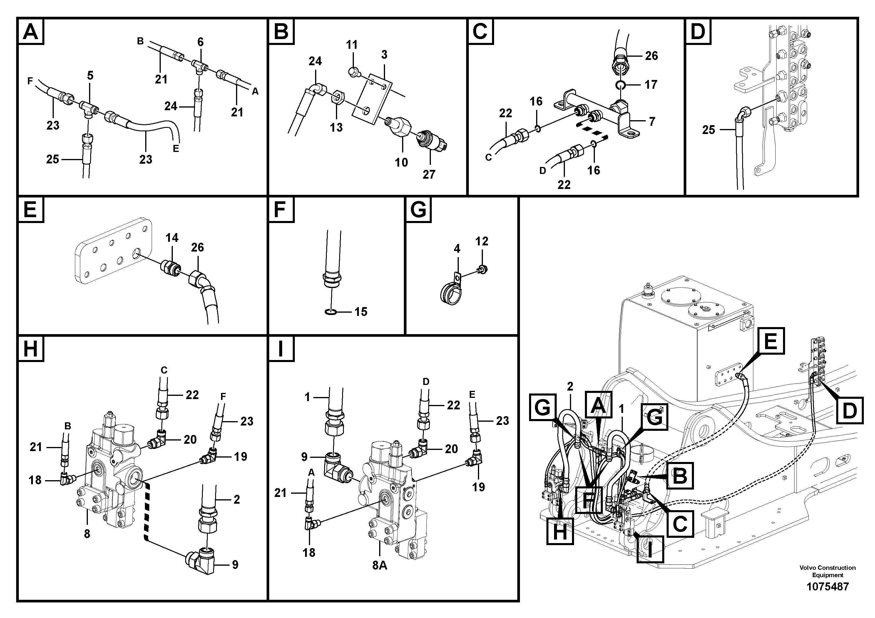 Shaft Guide VOE14575235 VOLVO