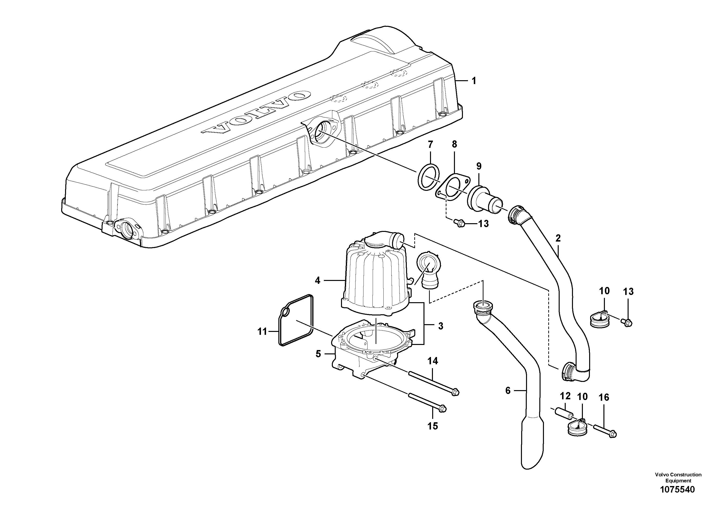 Press. lim. valve VOE21859014 VOLVO