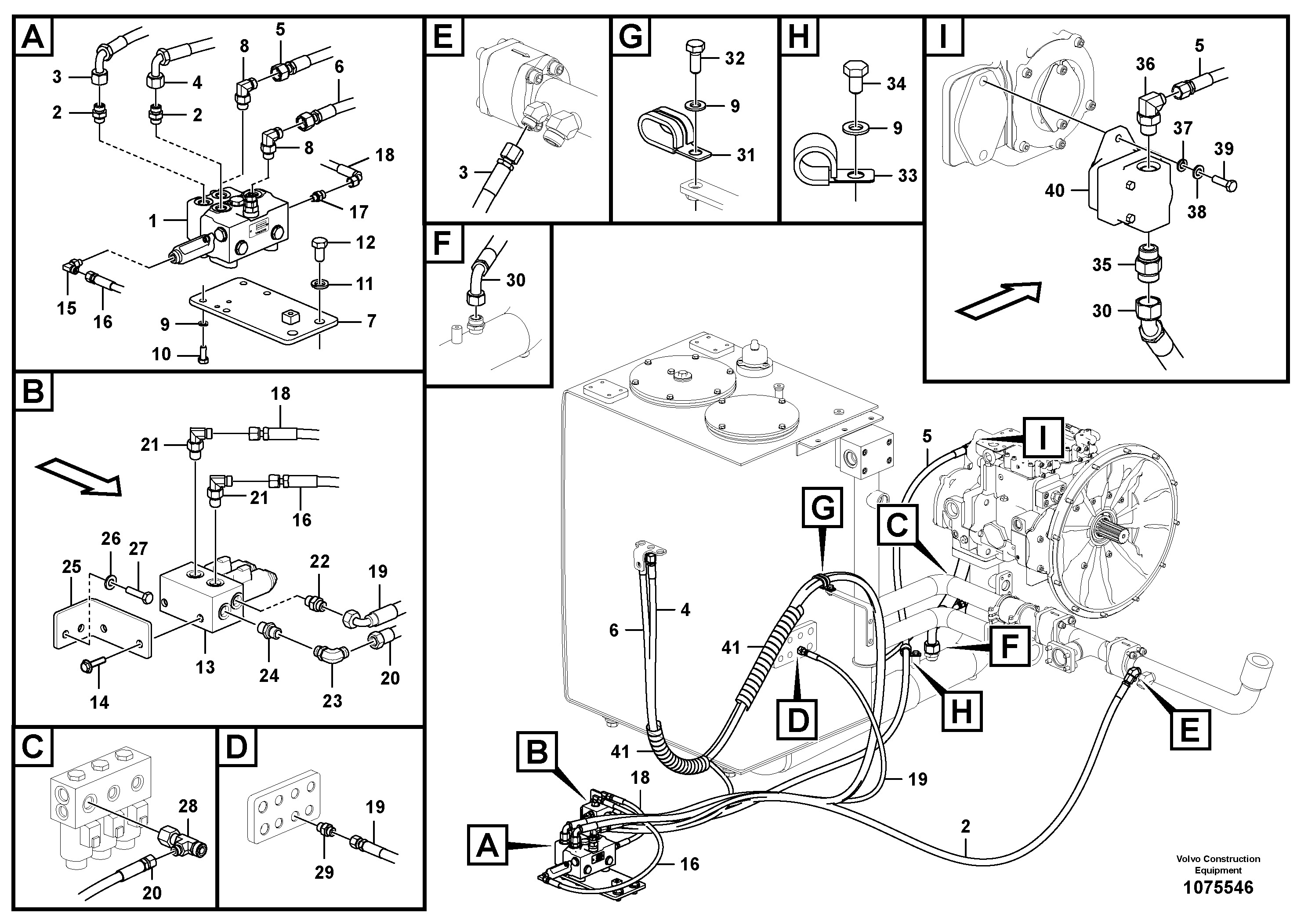 Timing gear casing VOE15800413 VOLVO