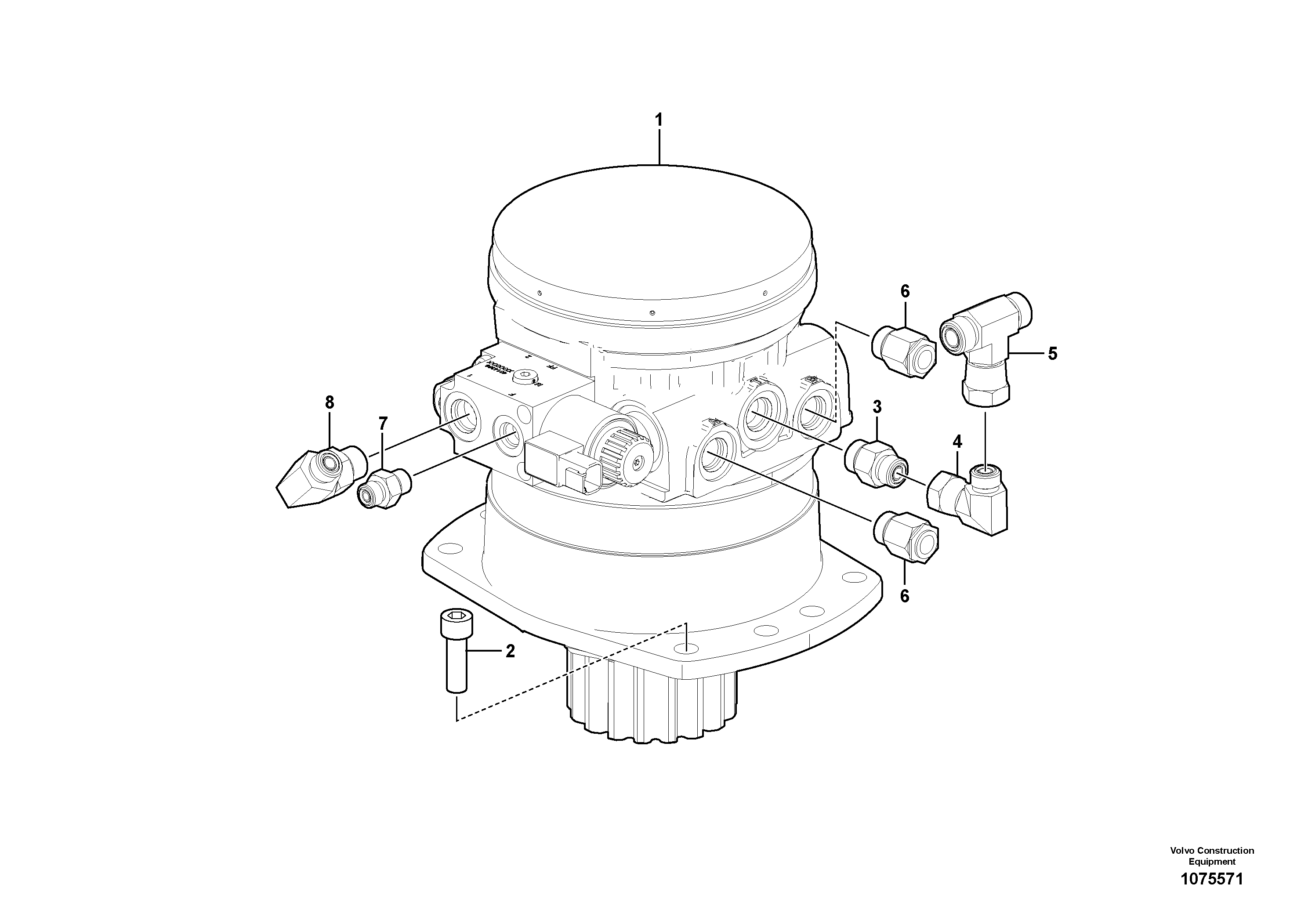 Damping material set VOE15654760 VOLVO