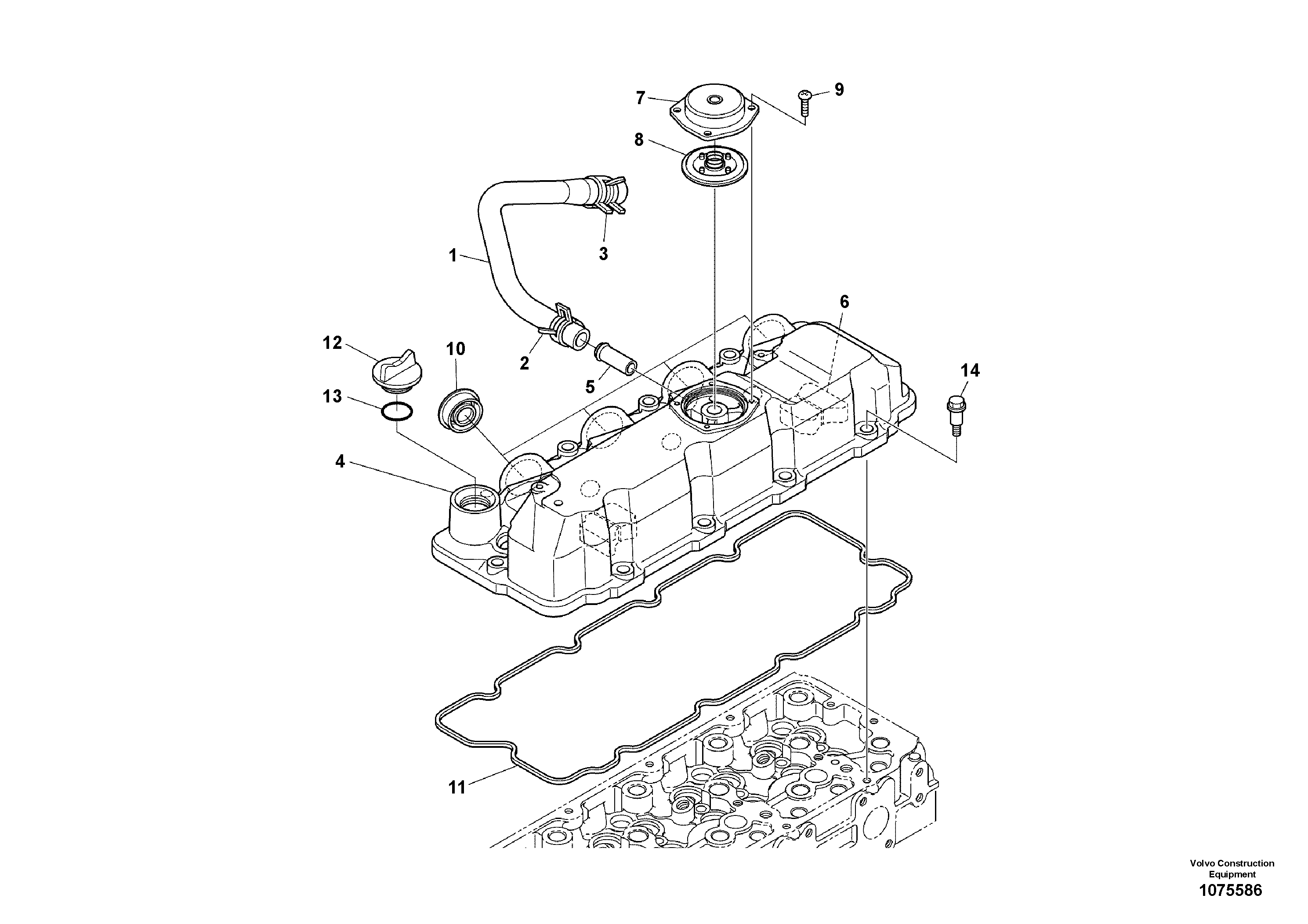 Fuel miser valve VOE16689750 VOLVO