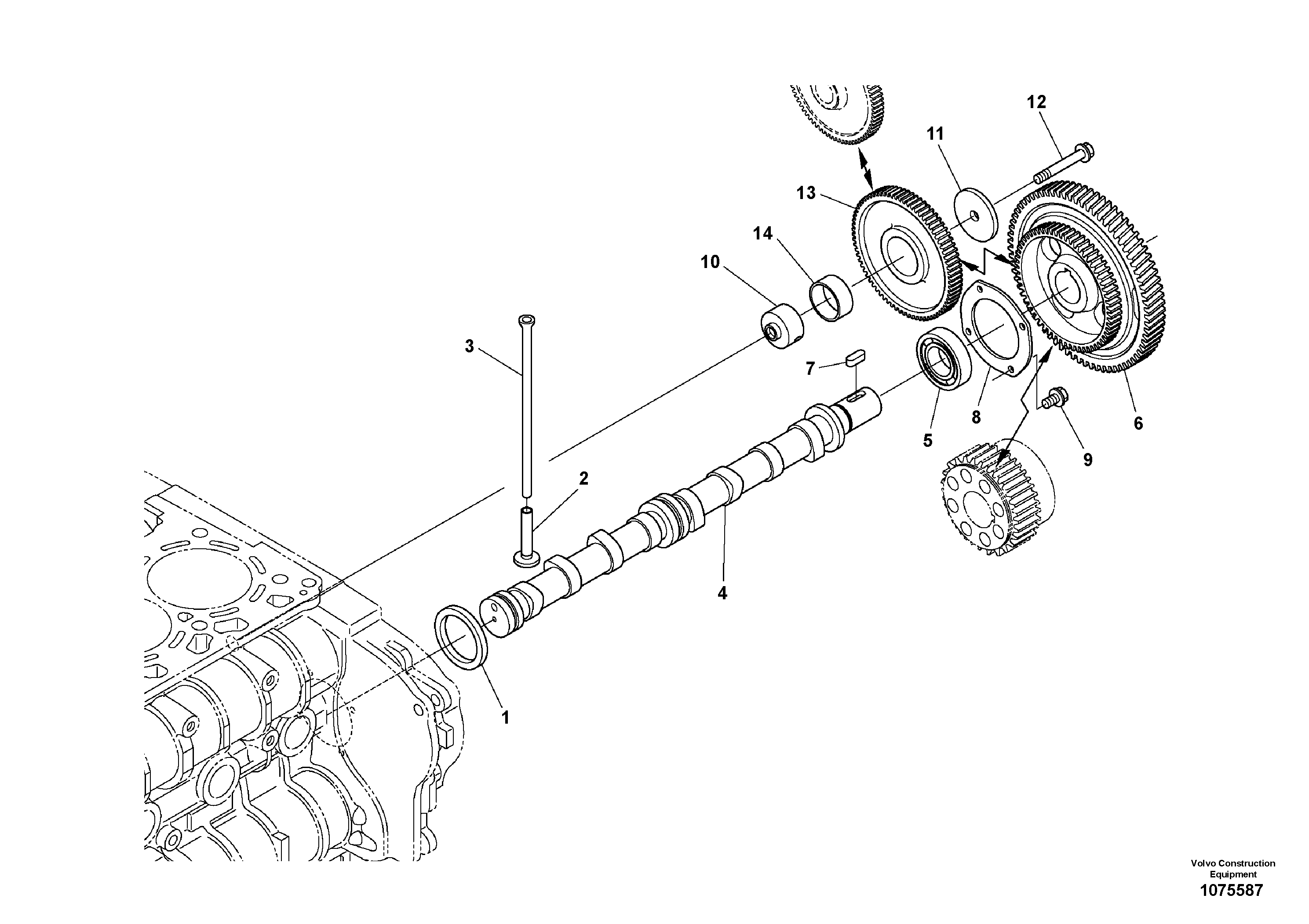 Reading Lamp VOE16689759 VOLVO