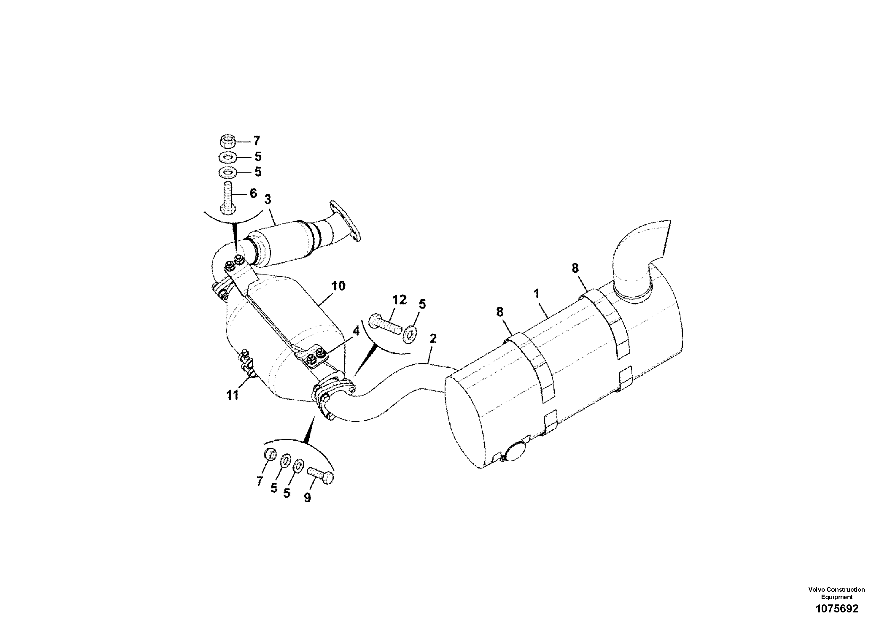 Axle Casing VOE17414213 VOLVO