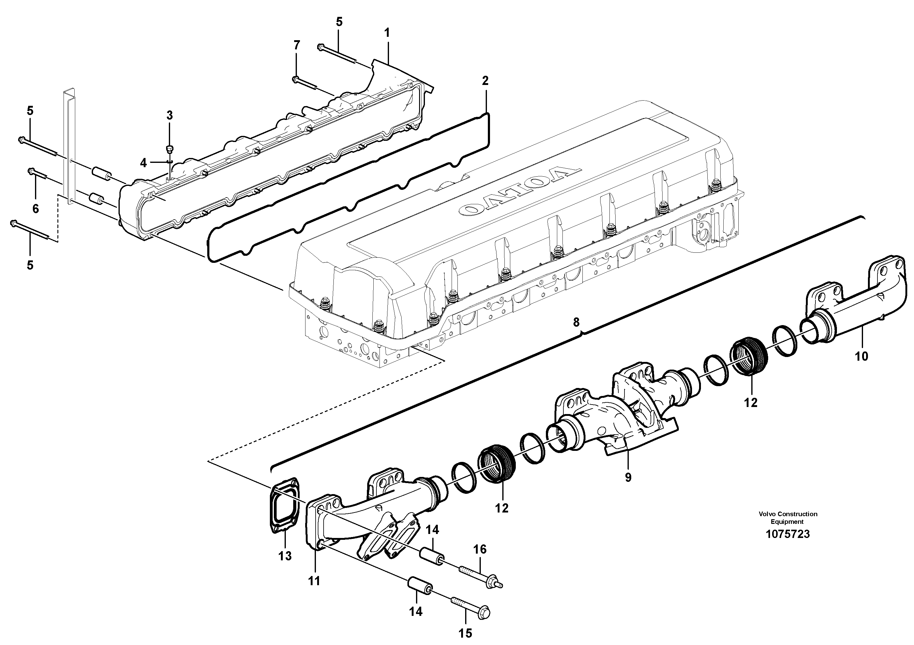 Automatic Stop VOE22897581 VOLVO