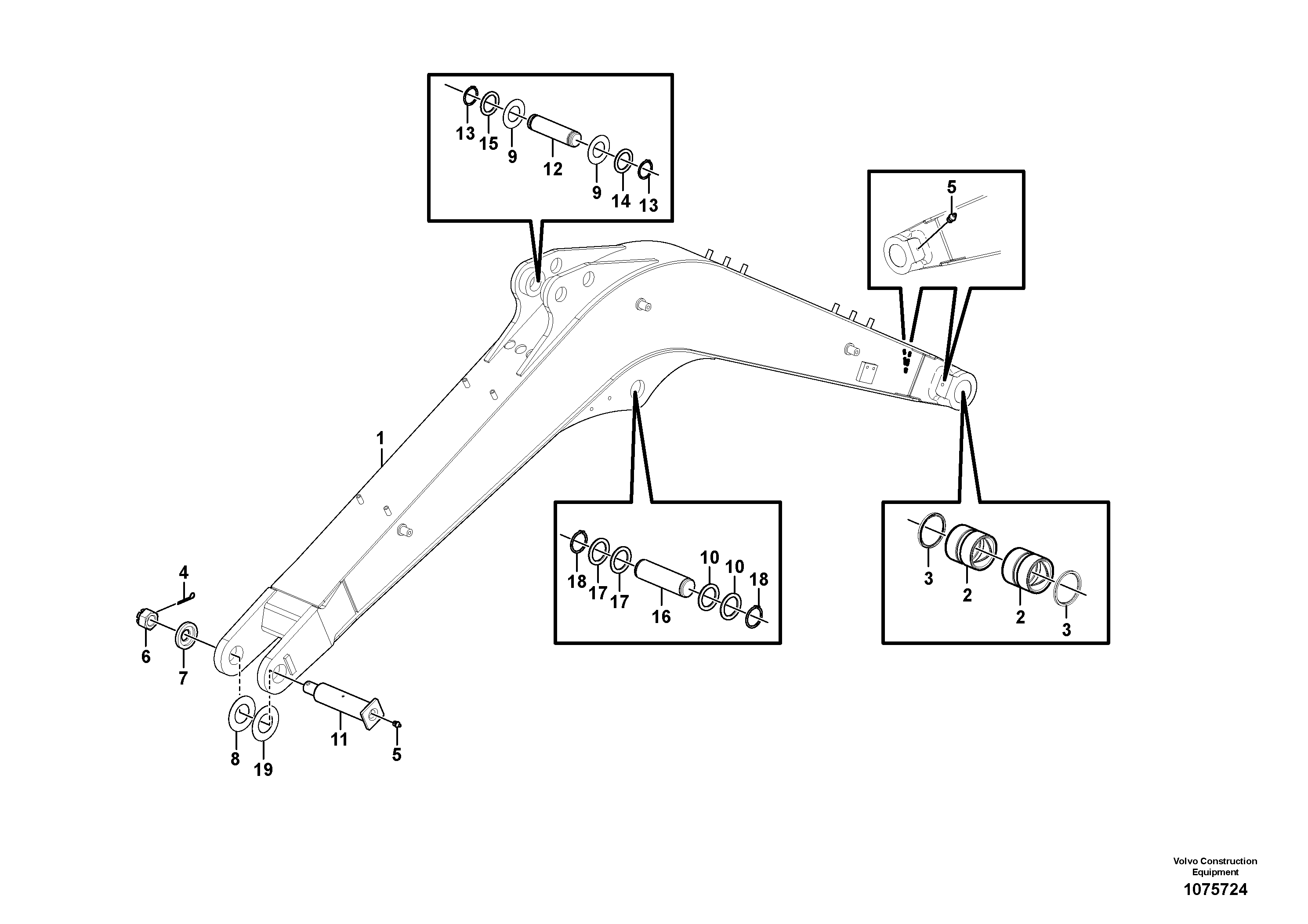 Track Brake VOE15696390 VOLVO