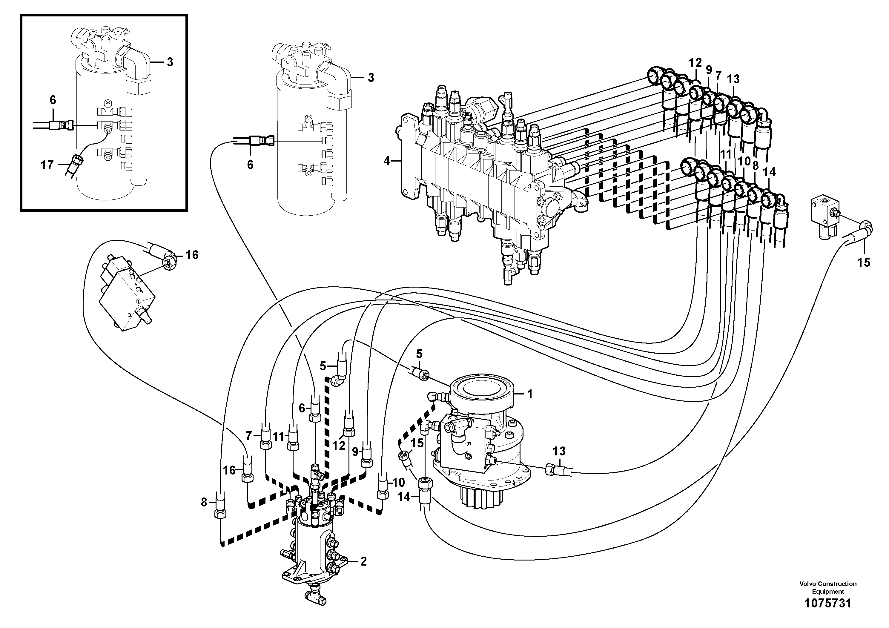 Timing gear casing VOE936920 VOLVO