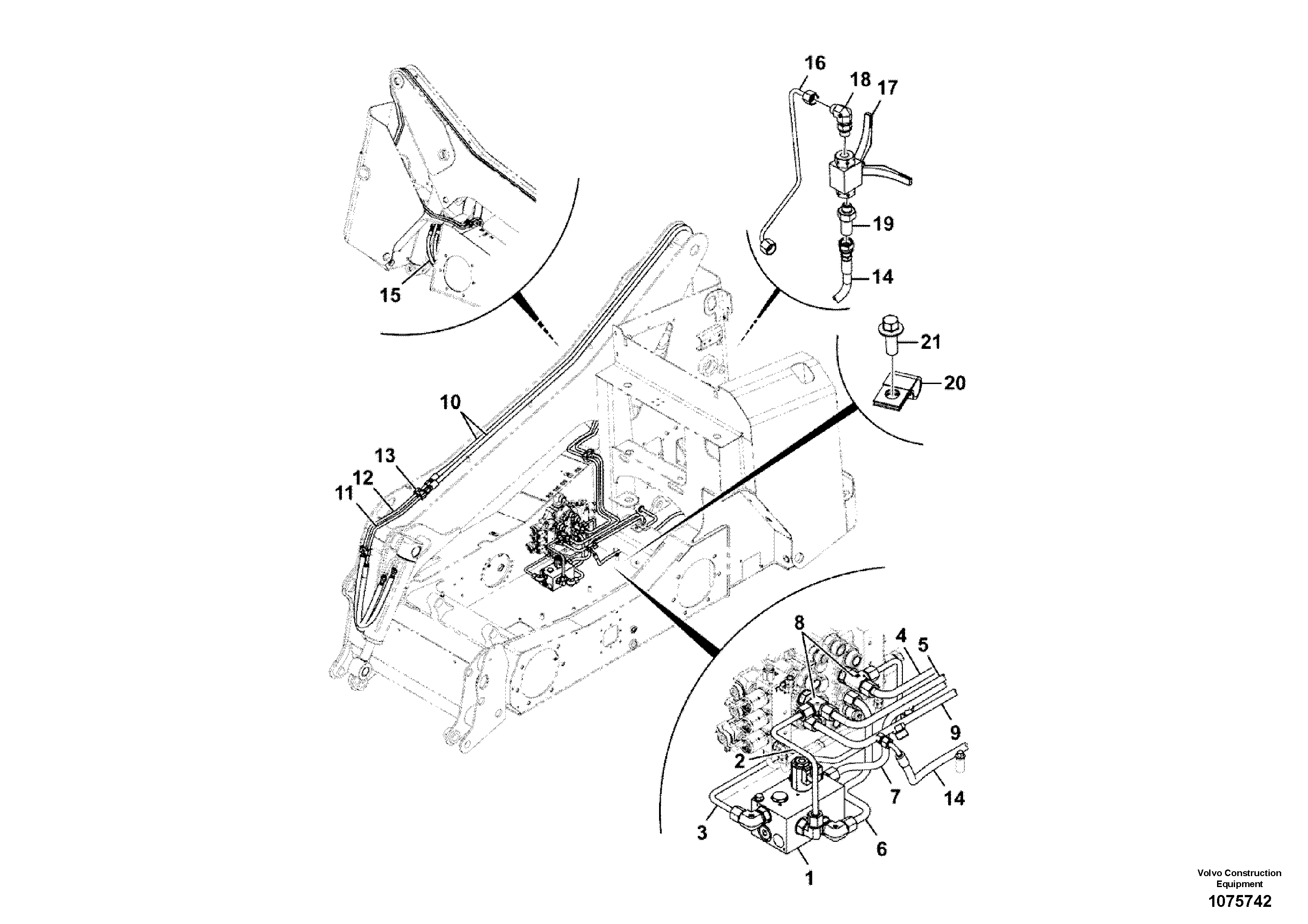 Fuel miser valve VOE17415574 VOLVO
