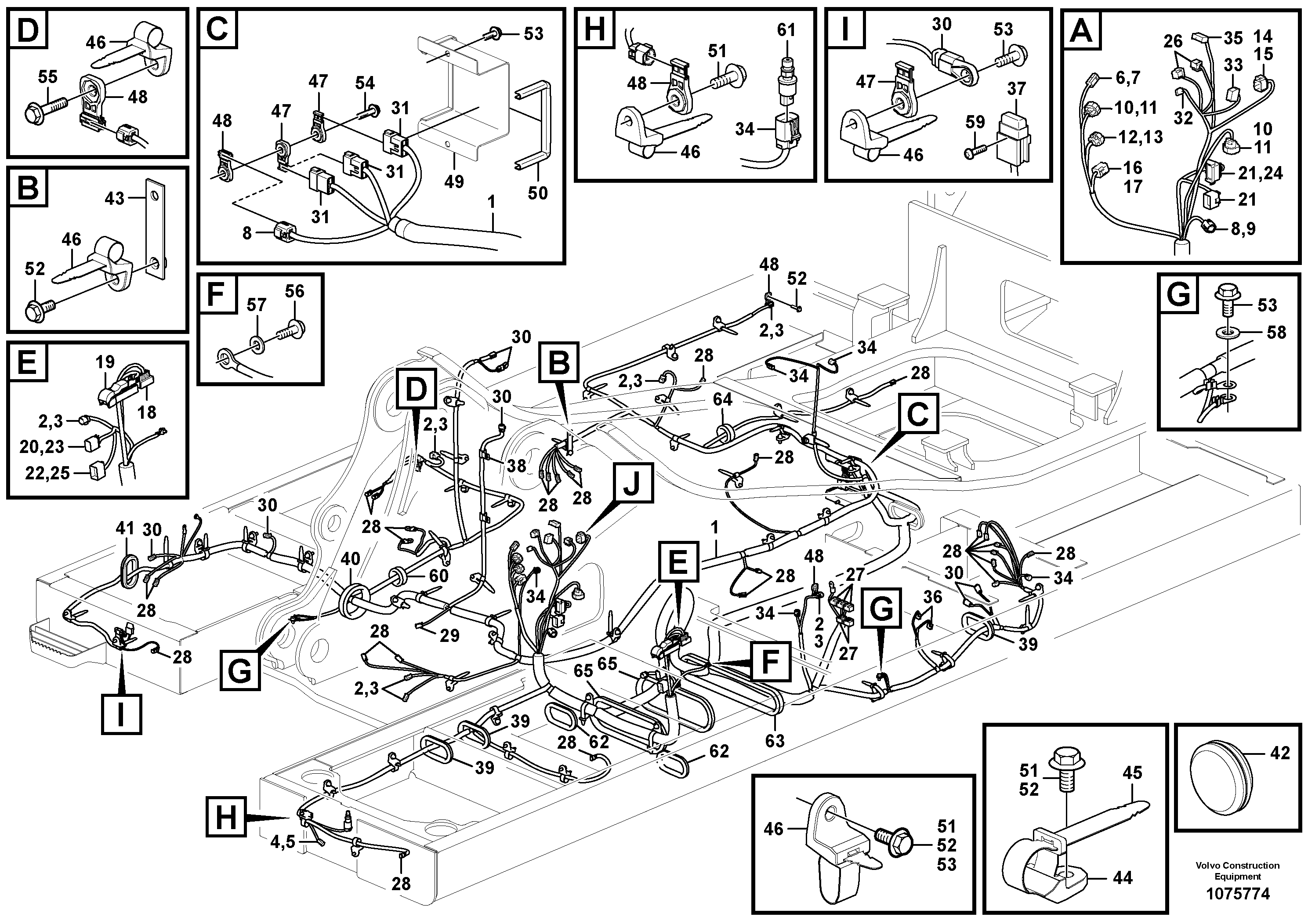 Wiring Harness VOE14665543 VOLVO