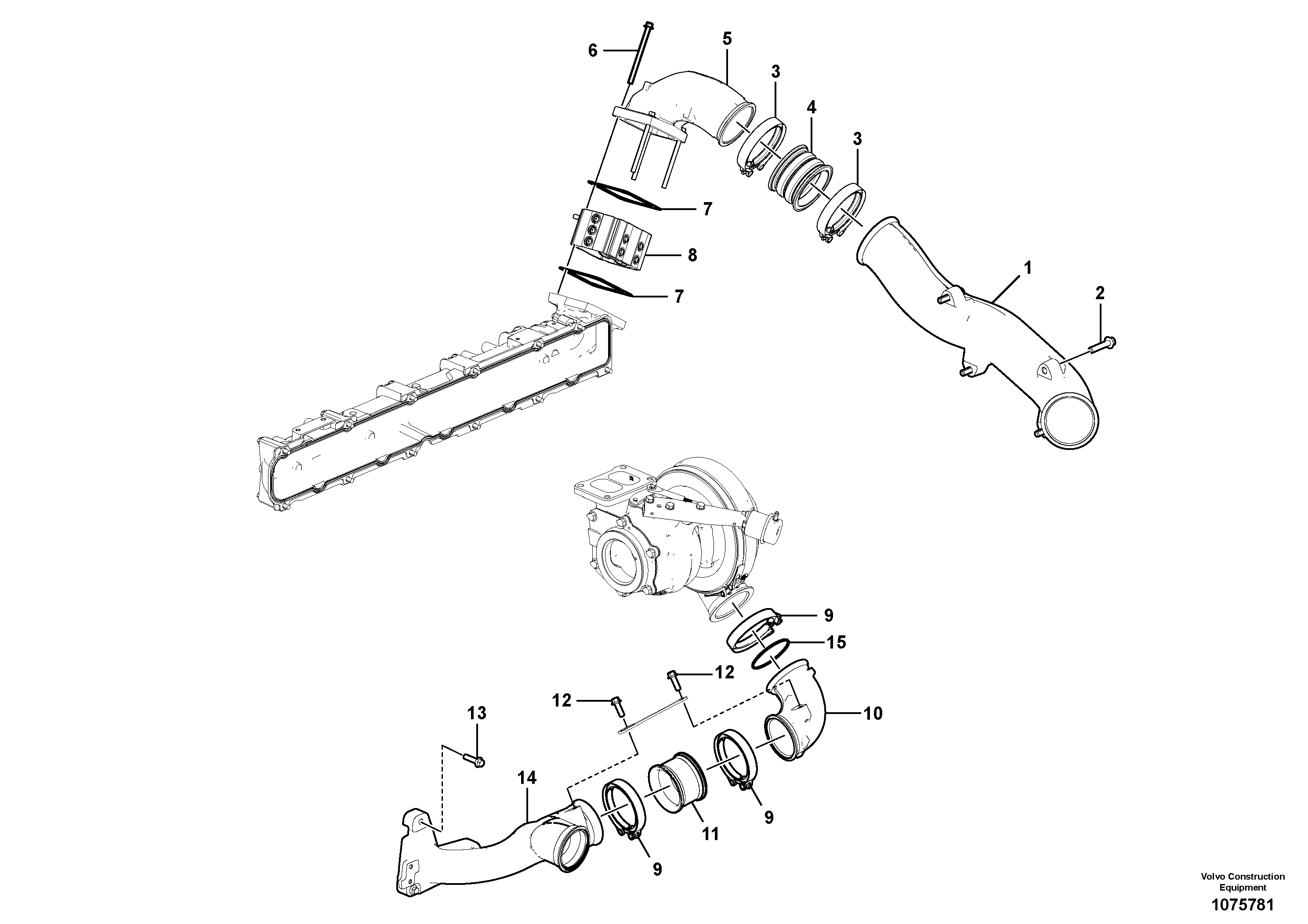 Square Bar VOE17247601 VOLVO