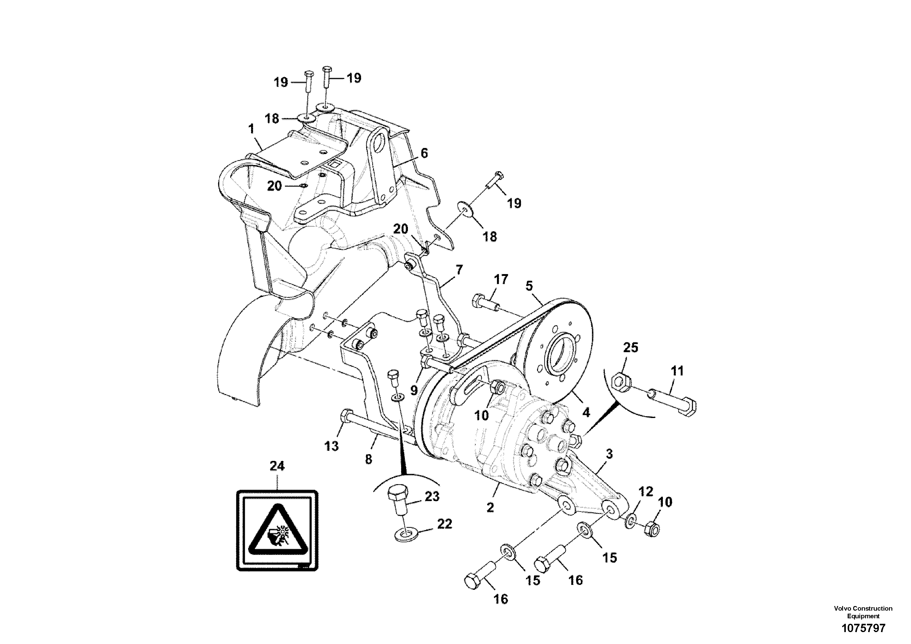 Light switch VOE17416208 VOLVO