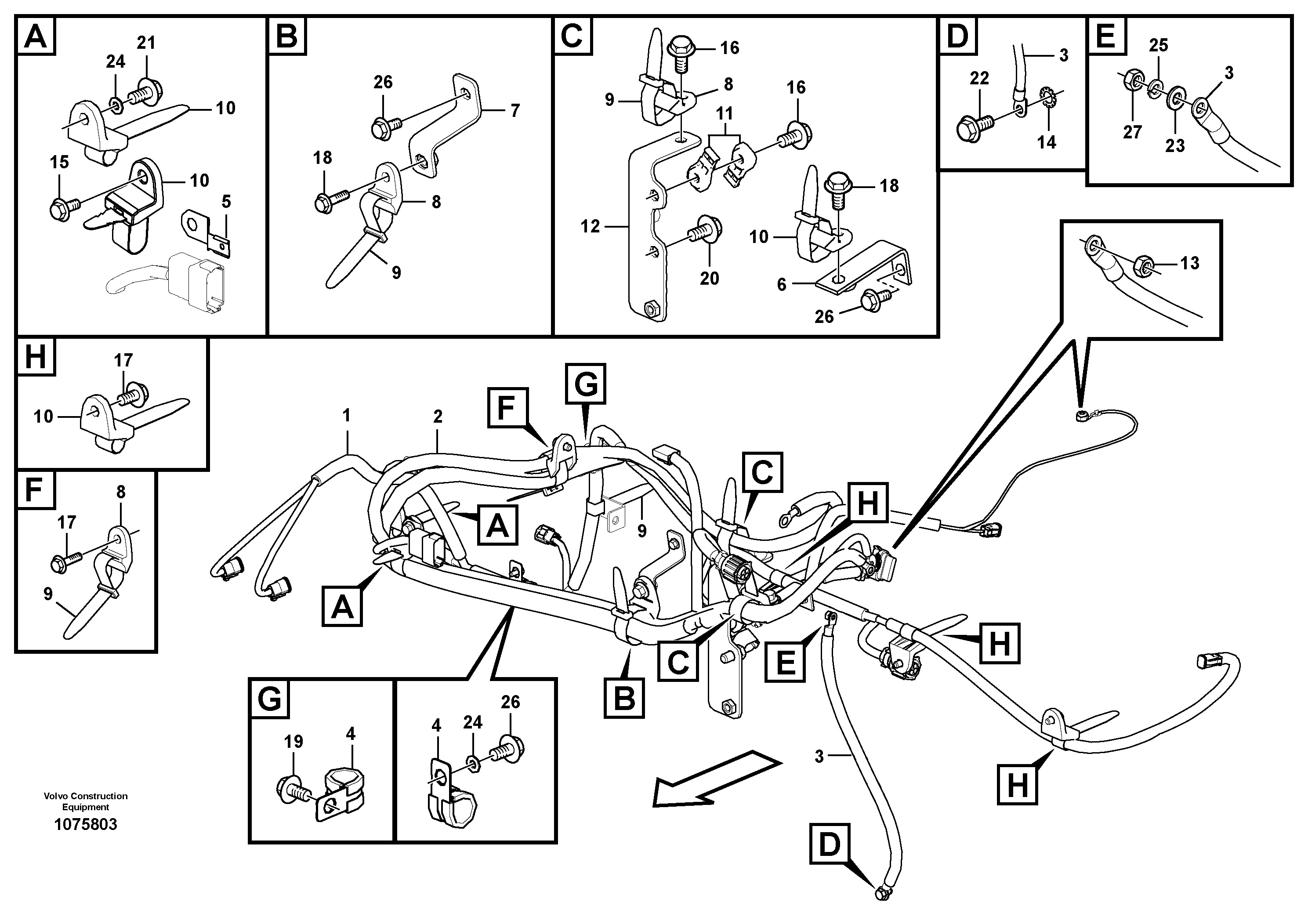 Support Leg VOE14690438 VOLVO