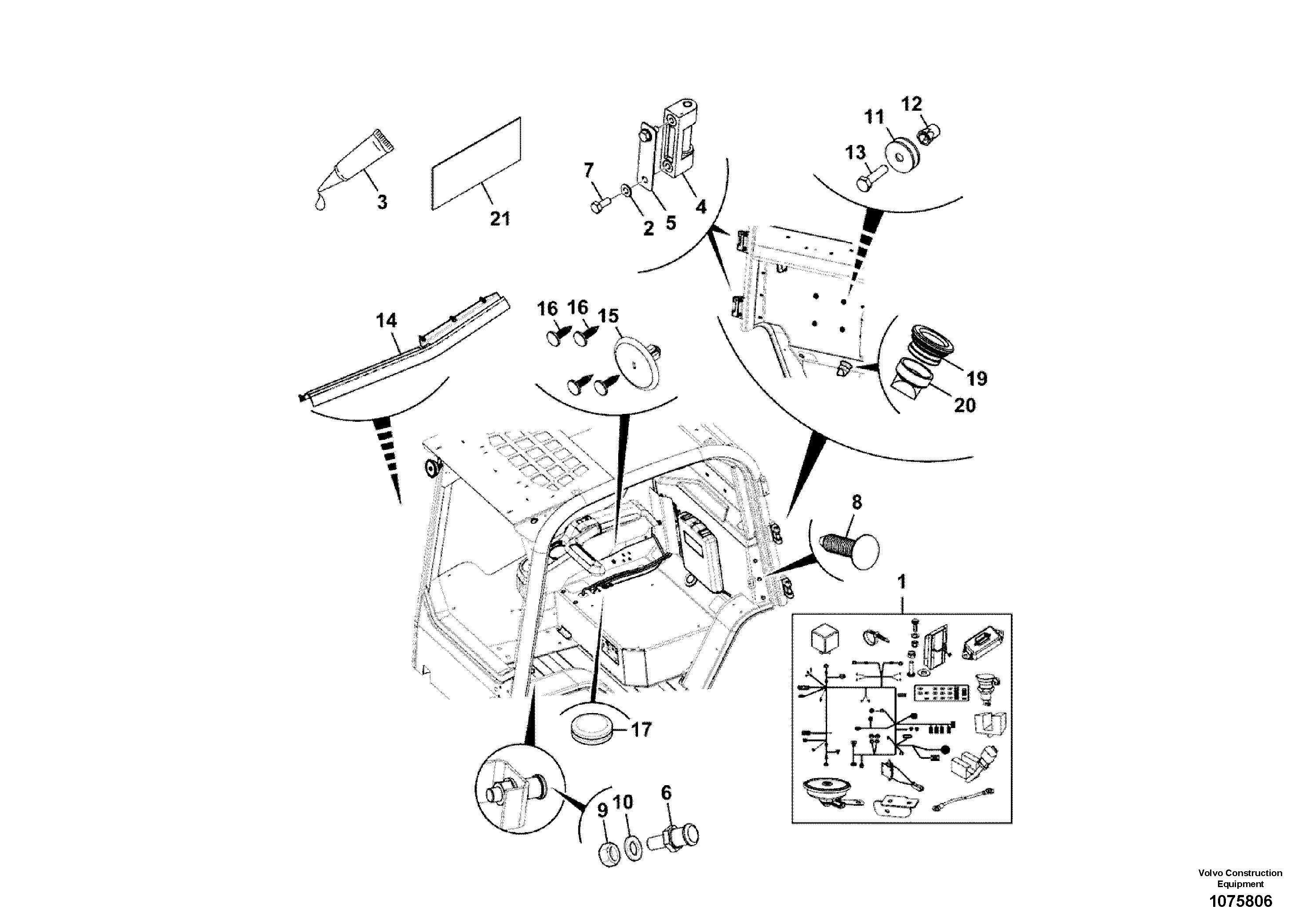 Adhesive Foil VOE17287480 VOLVO