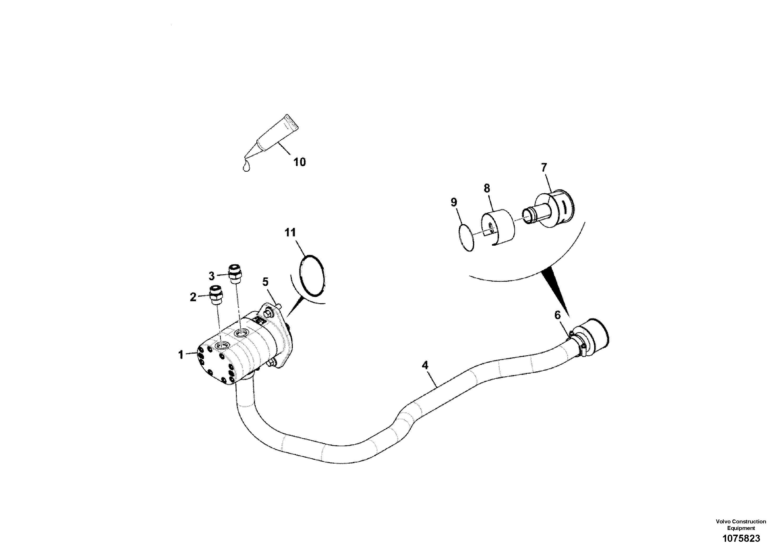Air Duct VOE17415903 VOLVO