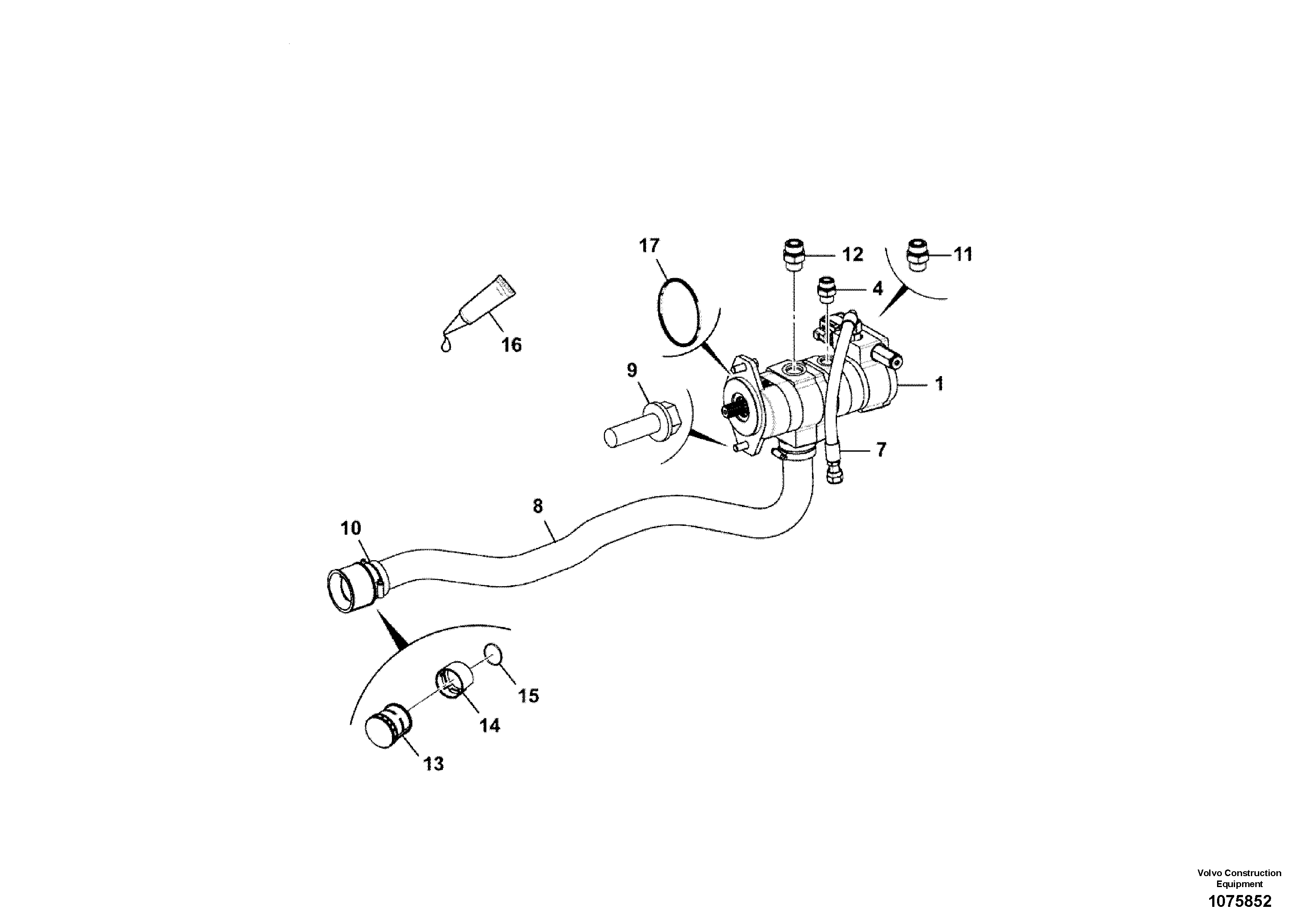 Air Duct VOE17415909 VOLVO