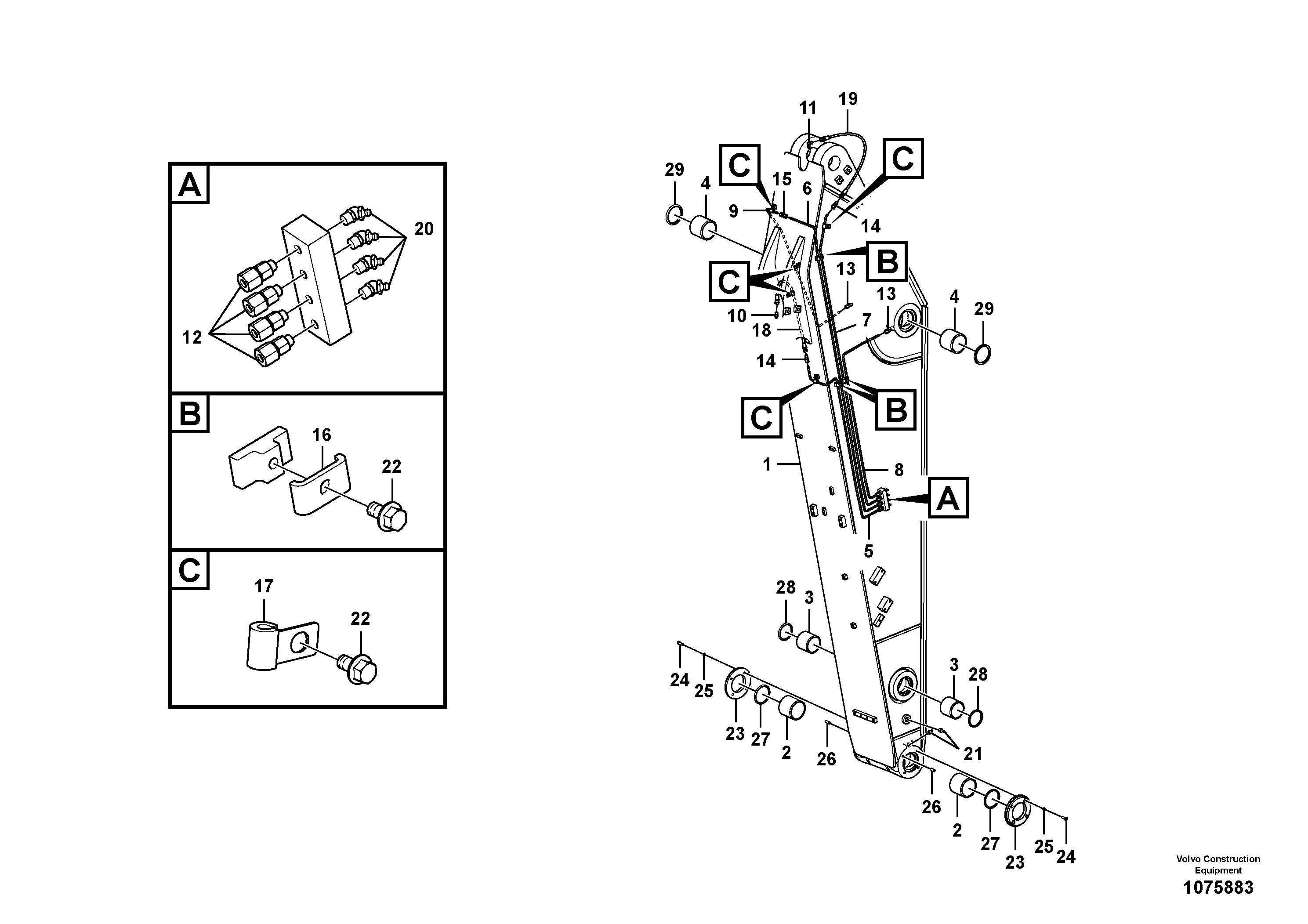 Arm VOE14724897 VOLVO