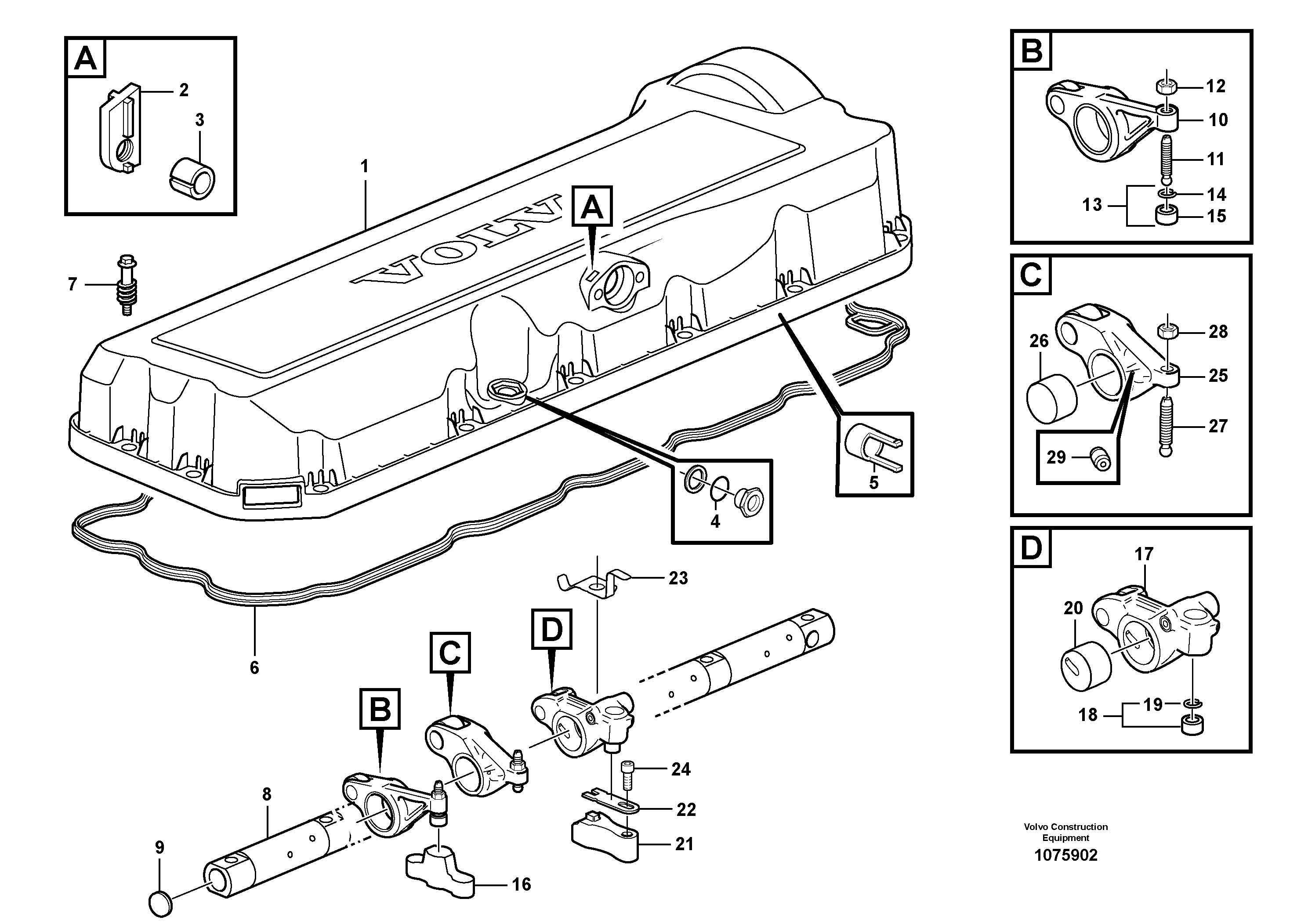 Панель детали RM/VOE21881529 VOLVO