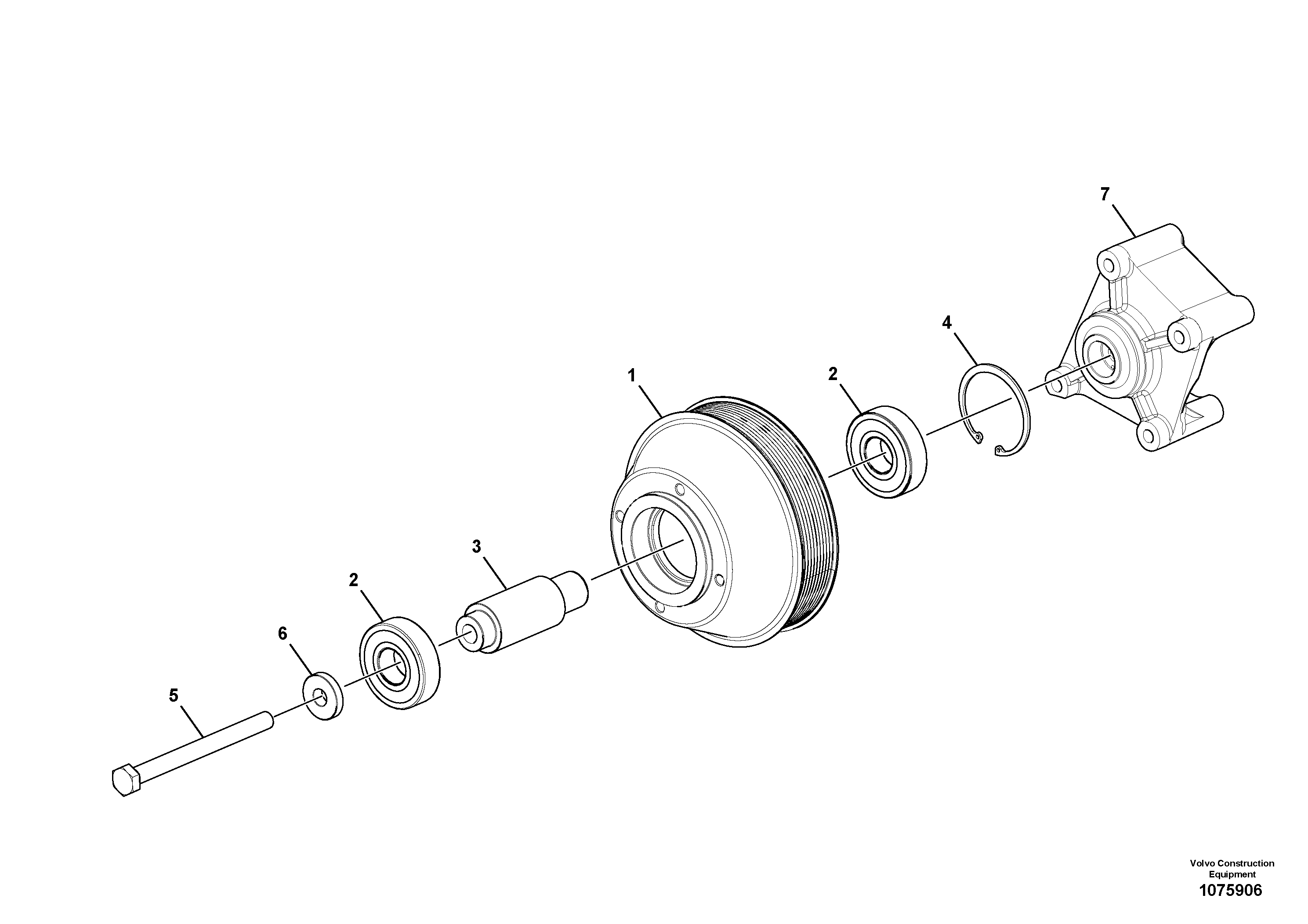 Upper Wiper VOE21723377 VOLVO