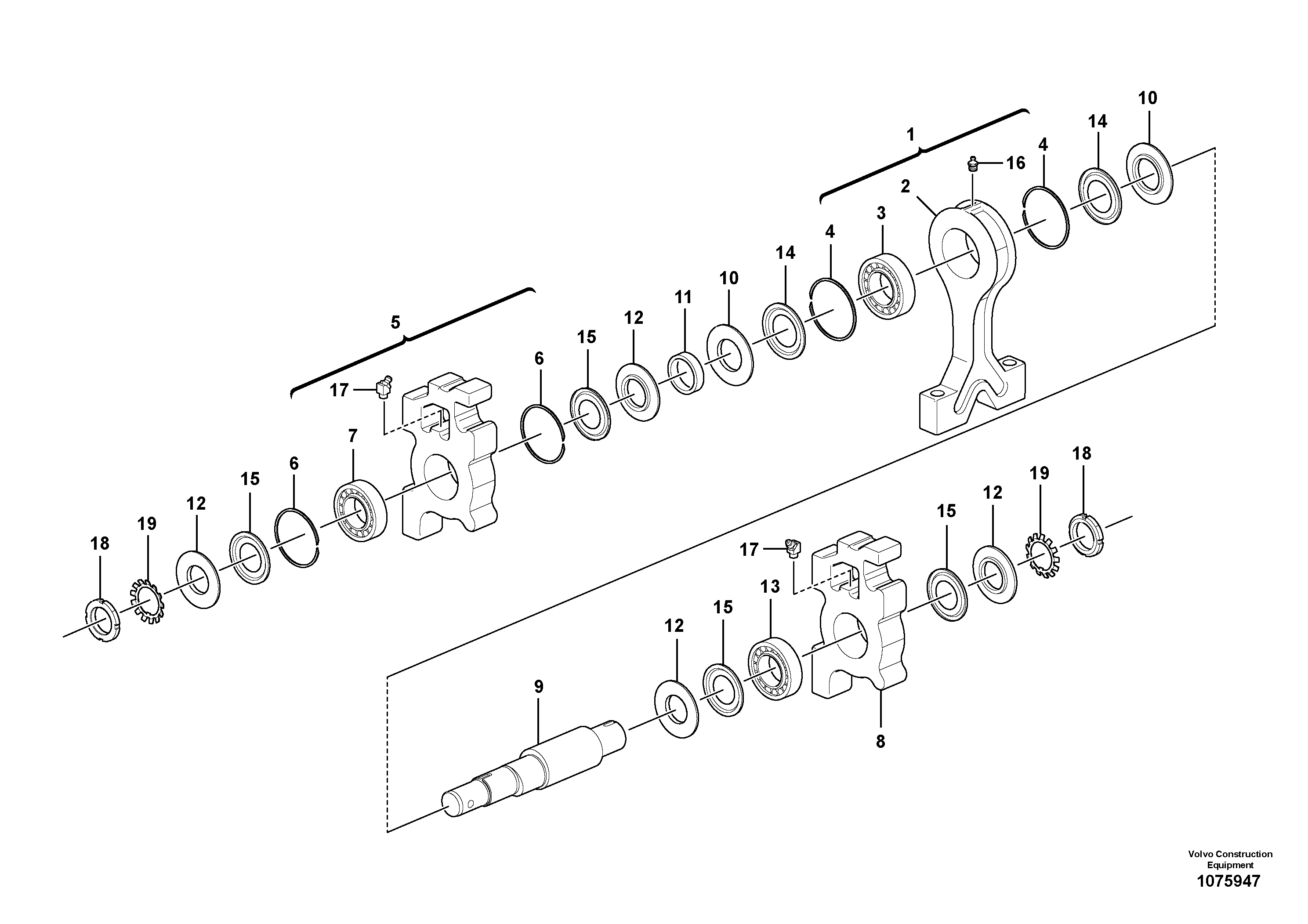 Double Clamp VOE12801774 VOLVO