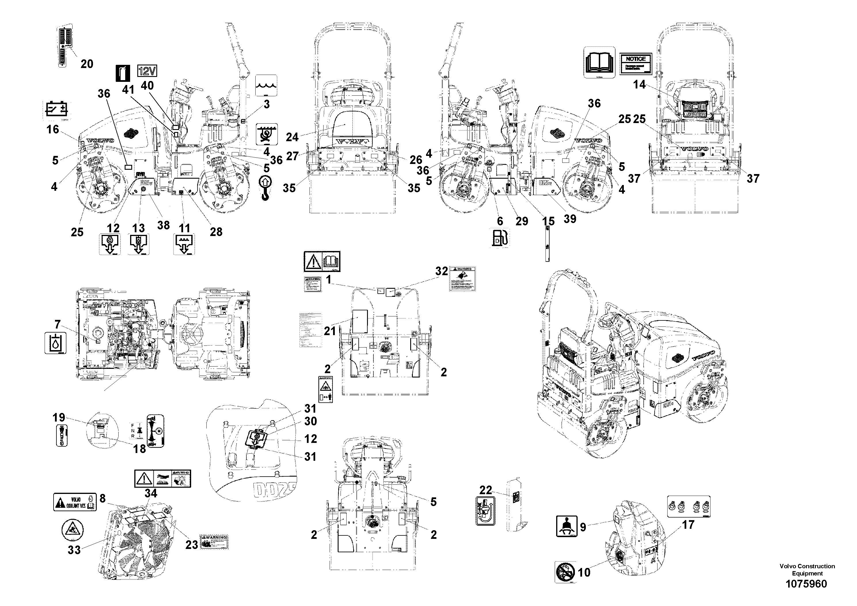 Cylinder Block VOE12778732 VOLVO