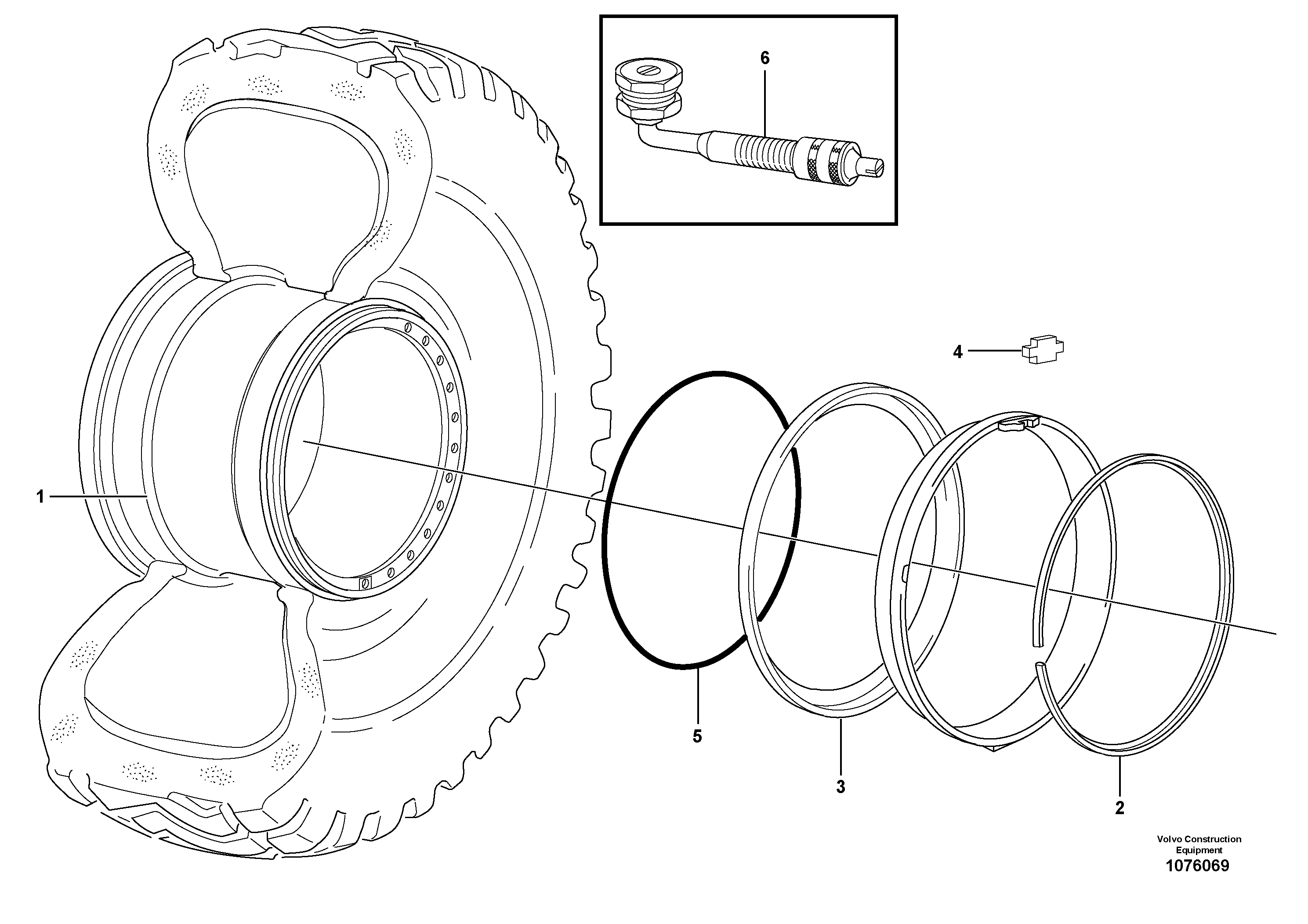 Mn Bearing Part VOE17388491 VOLVO