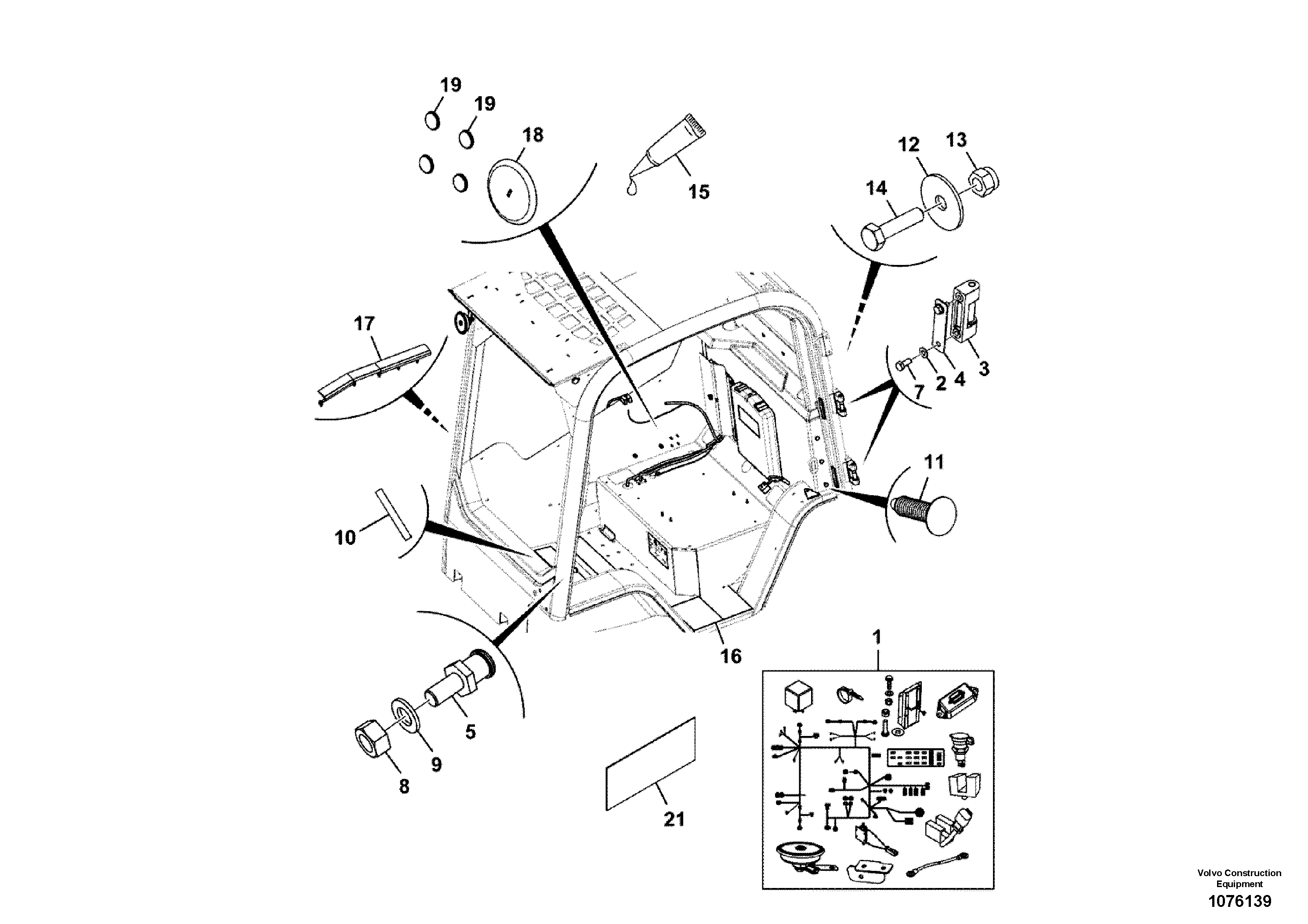 Longitudinal dampenin VOE17284384 VOLVO