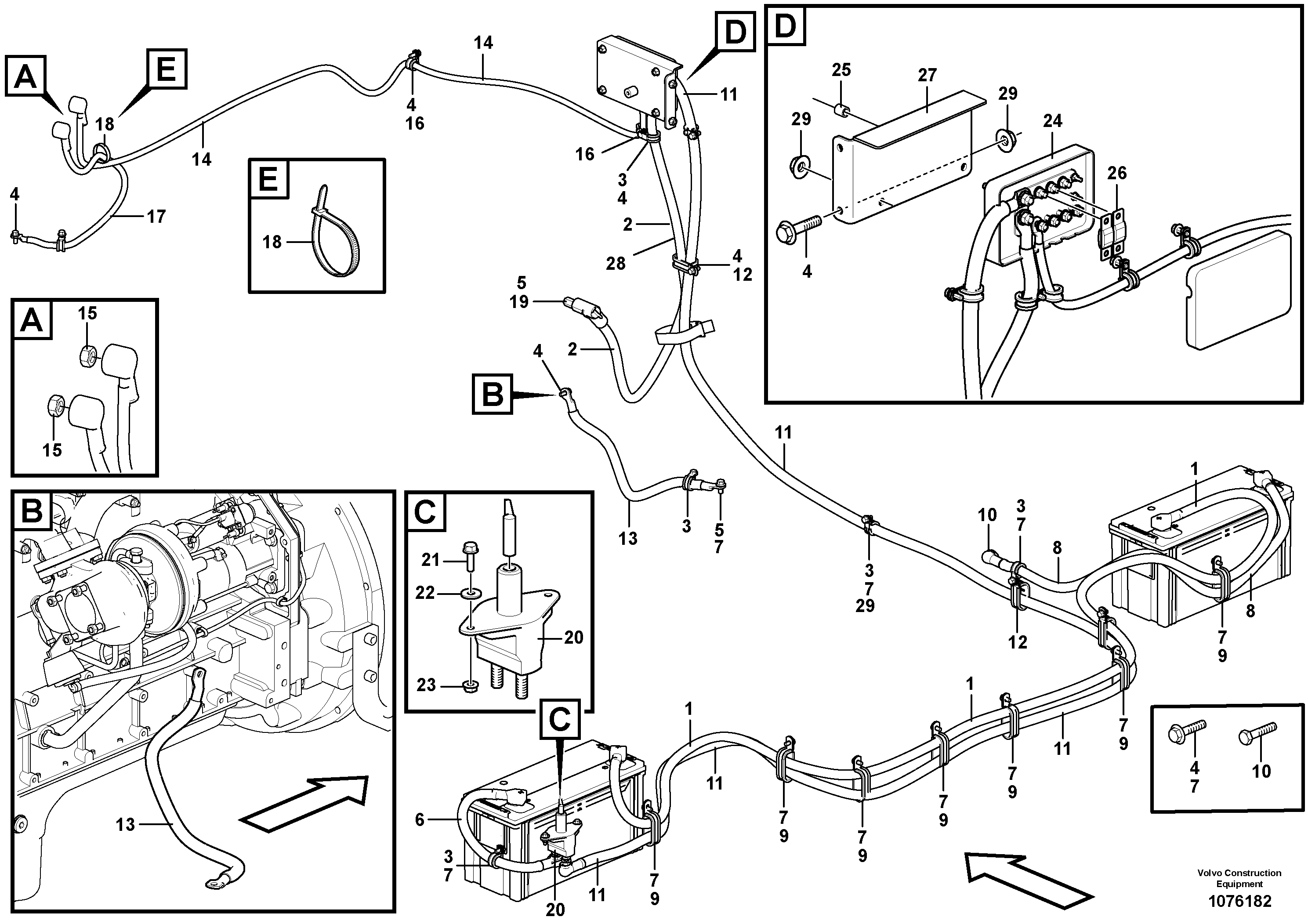 Brush Bearing VOE17010287 VOLVO